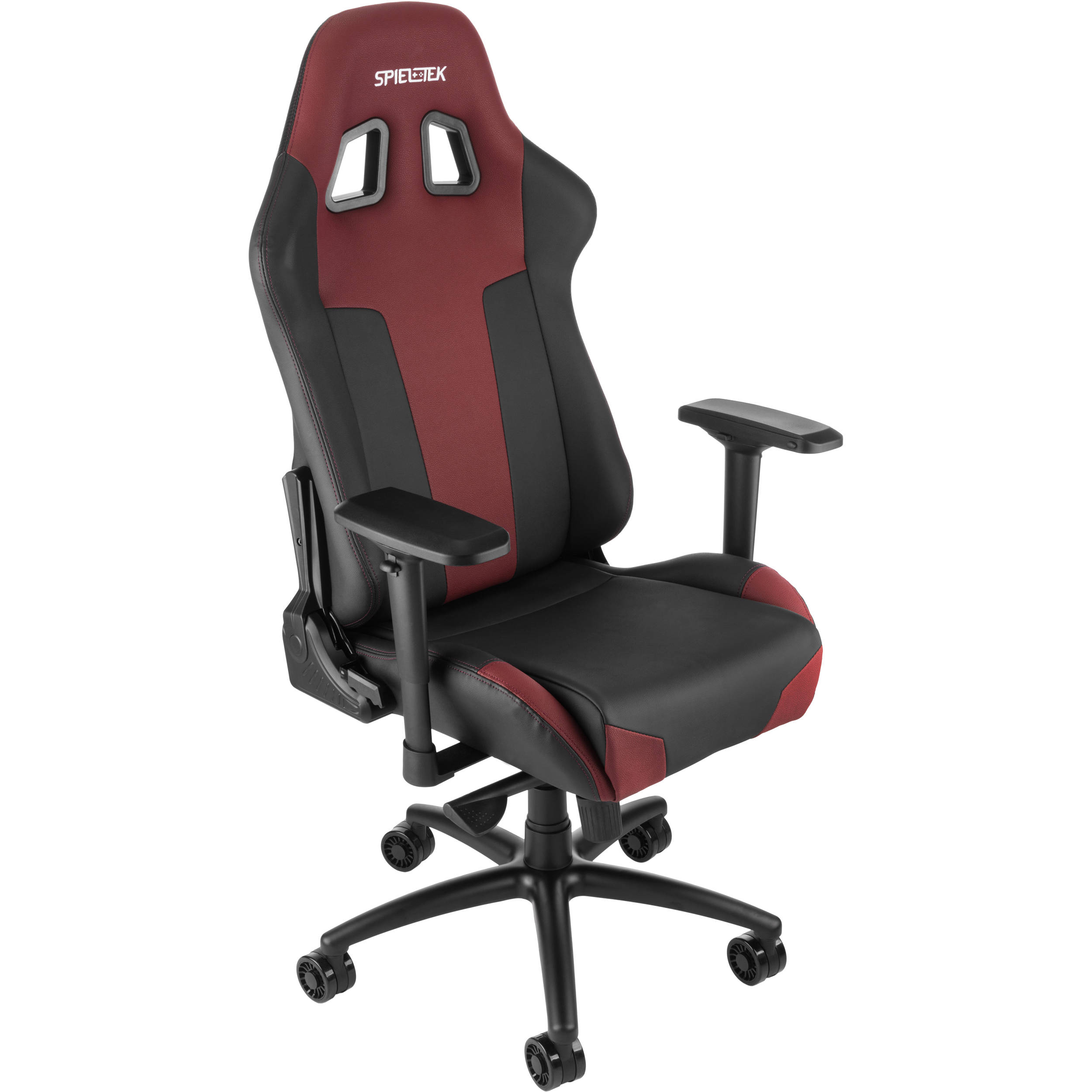 Spieltek Bandit Xl Gaming Chair V2 Black Maroon Gc 211l Bm B H