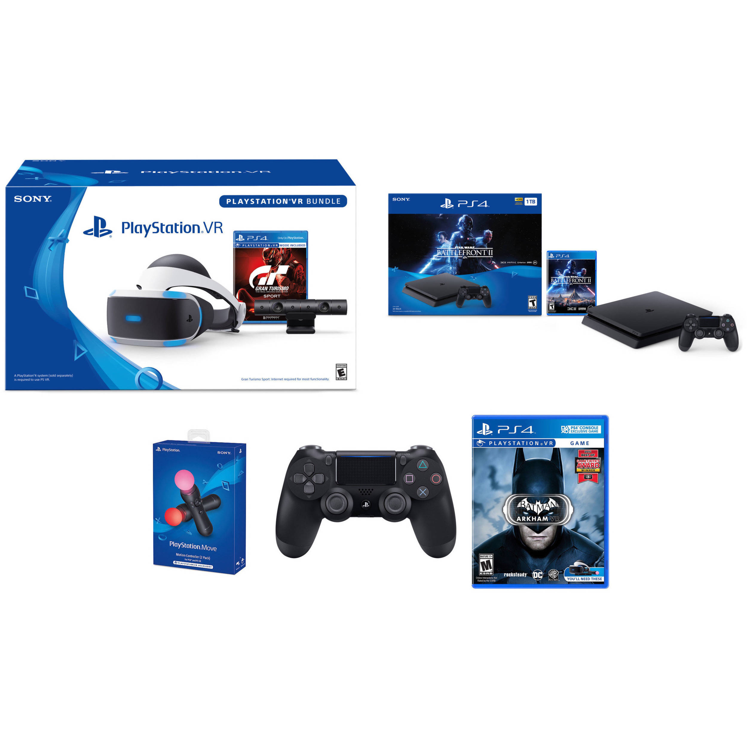 Playstation 4 and vr bundle