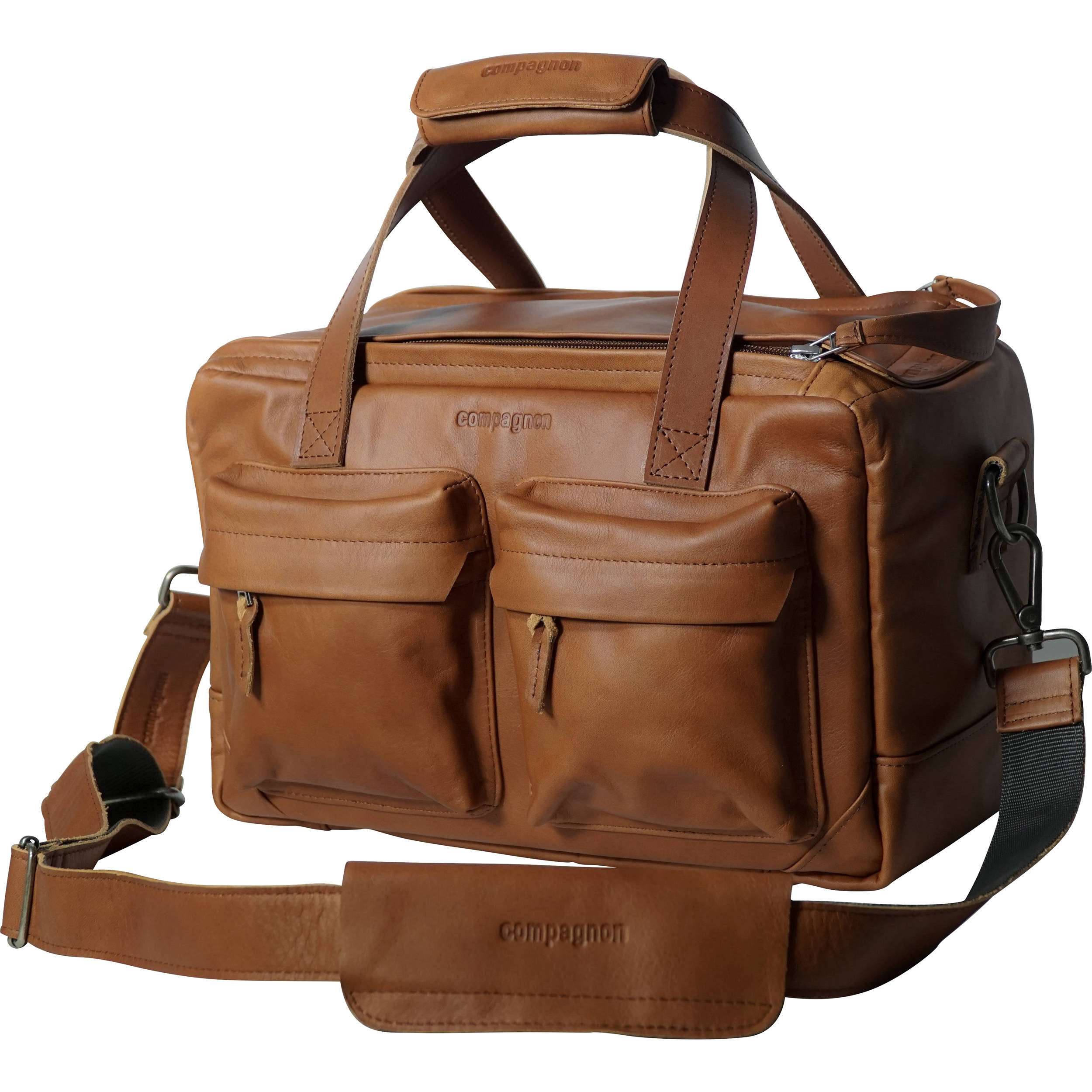Compagnon The Little Weekender Leather Bag 306 B H Leather Bag