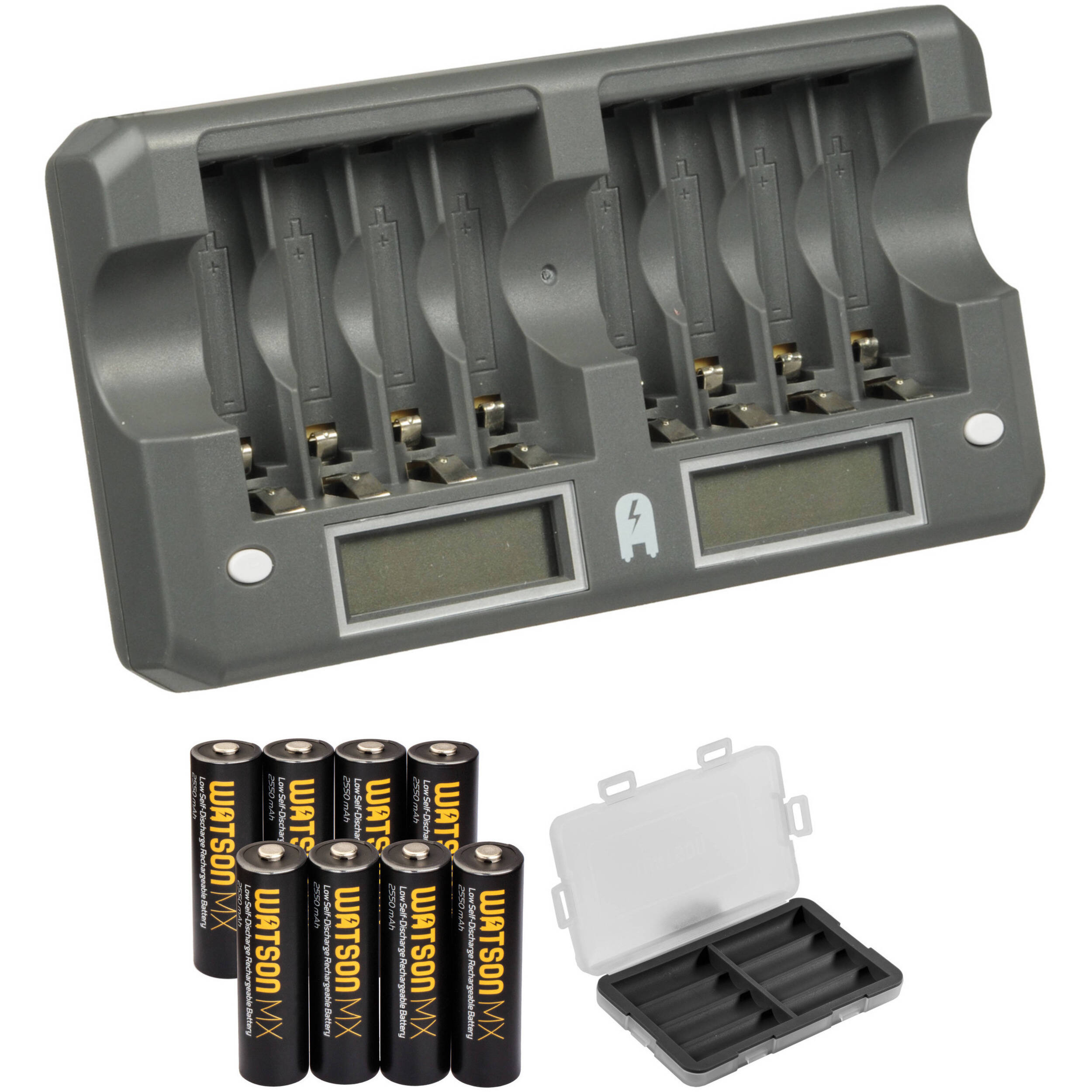 aaa rechargeable battery kit