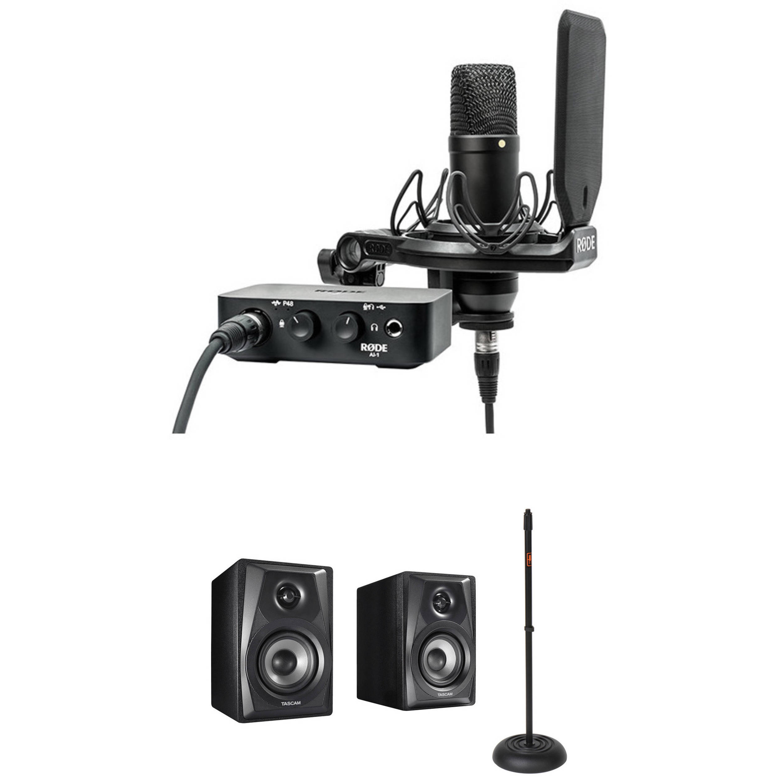 tascam studio monitors