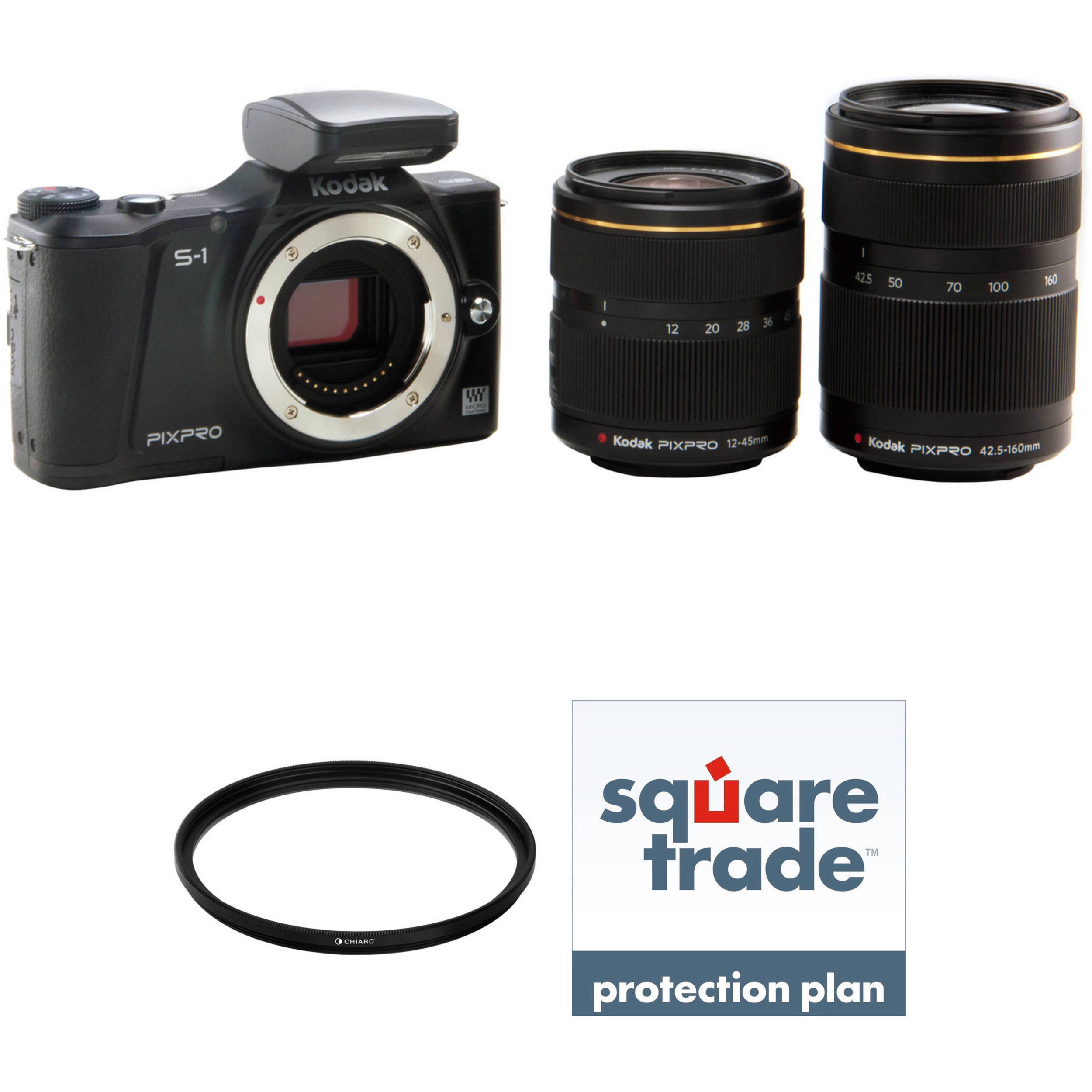 Kodak Kodak Pixpro S 1 Mirrorless Digital Camera With 12 45mm