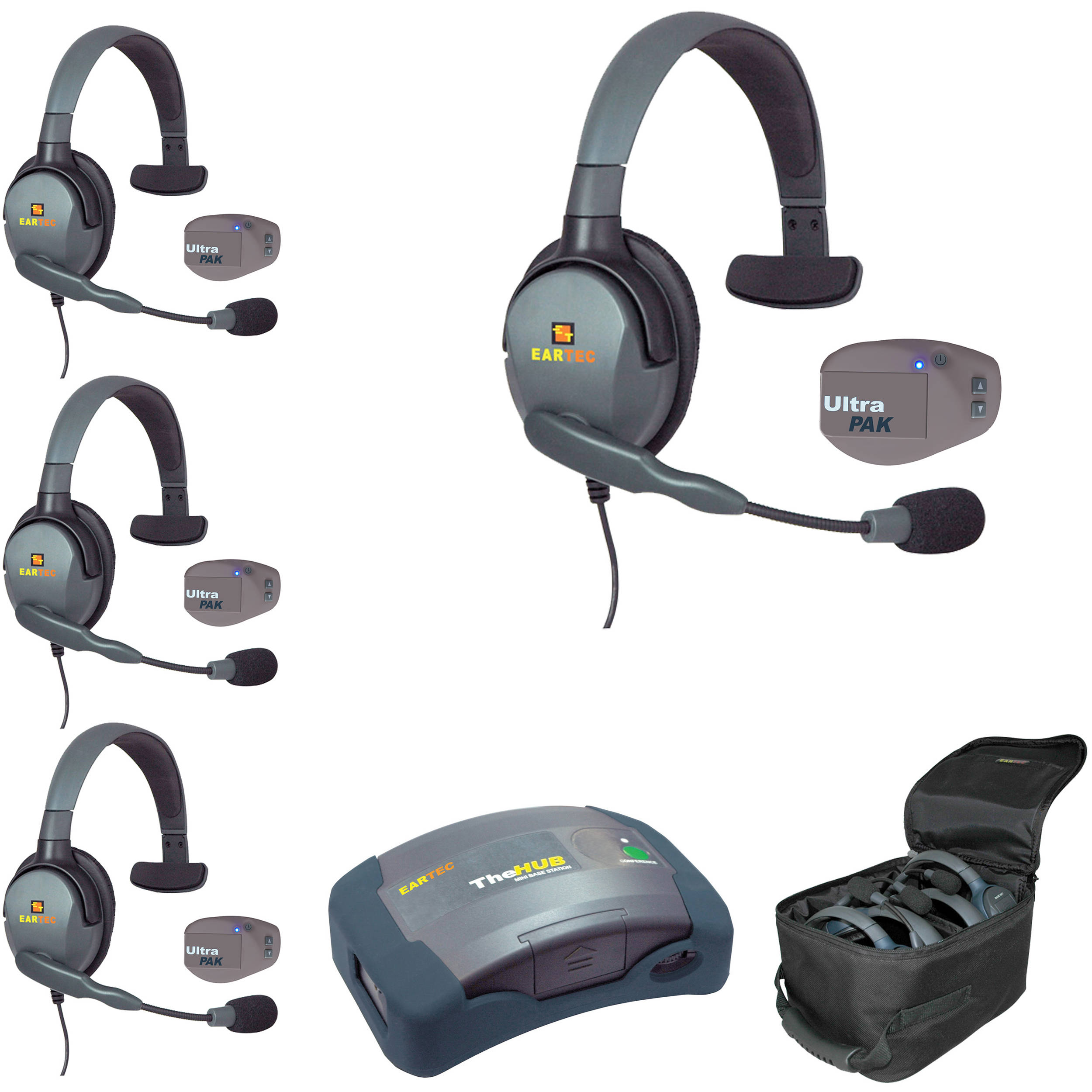 4 person headset system