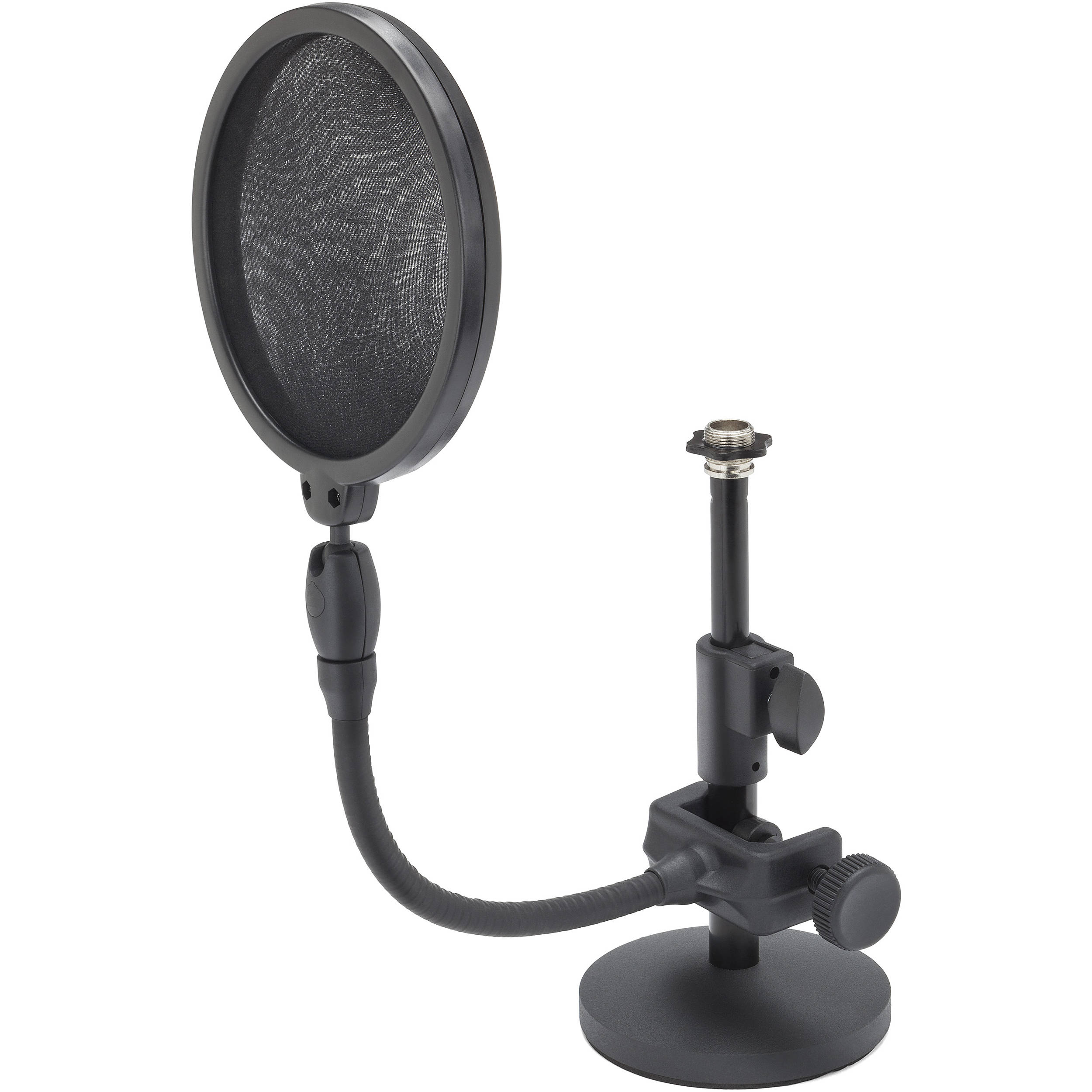 Samson Md2 Ps05 Desktop Mic Stand Pop Filter Bundle