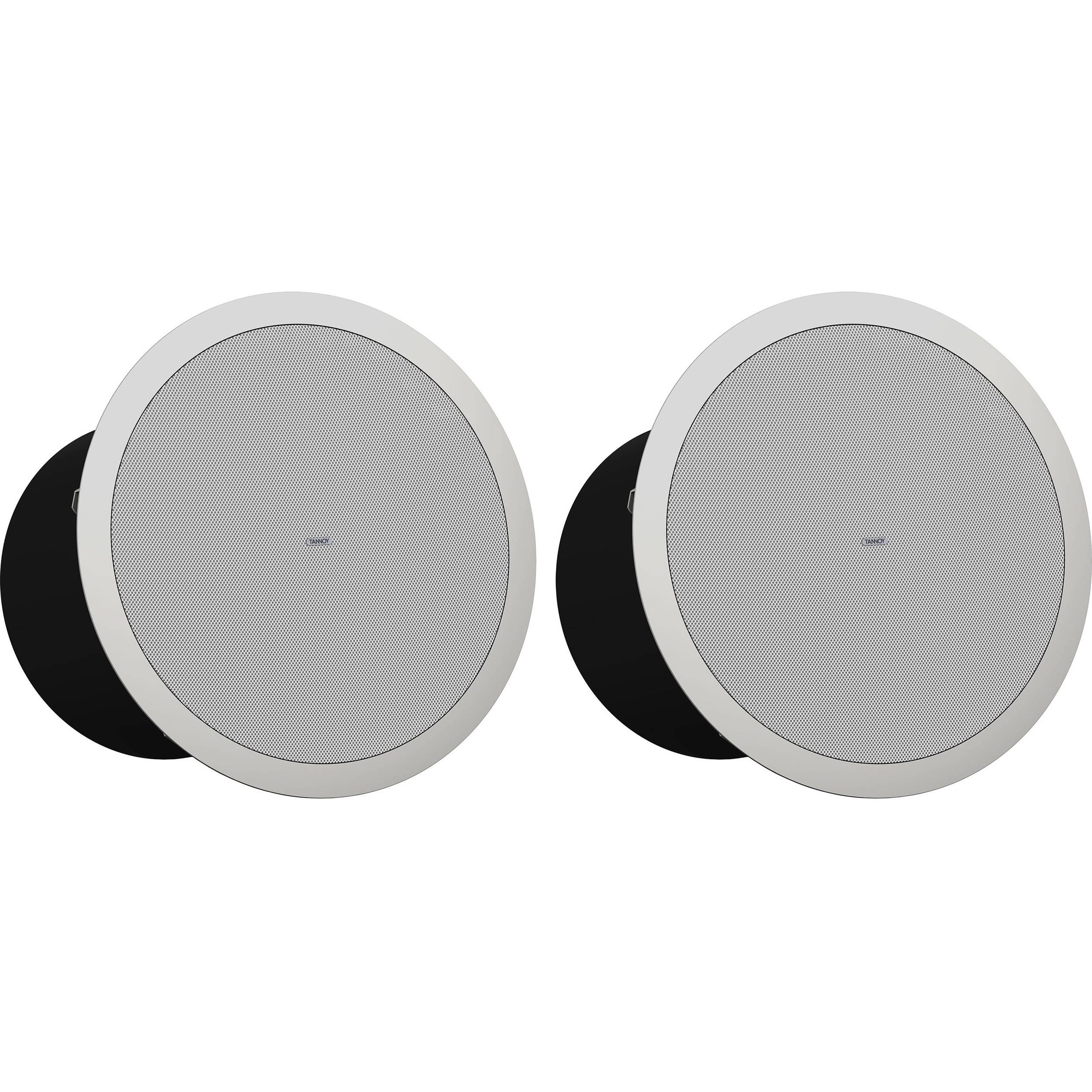 Tannoy Cvs 8 Coaxial In Ceiling Loudspeaker Pair 8 White