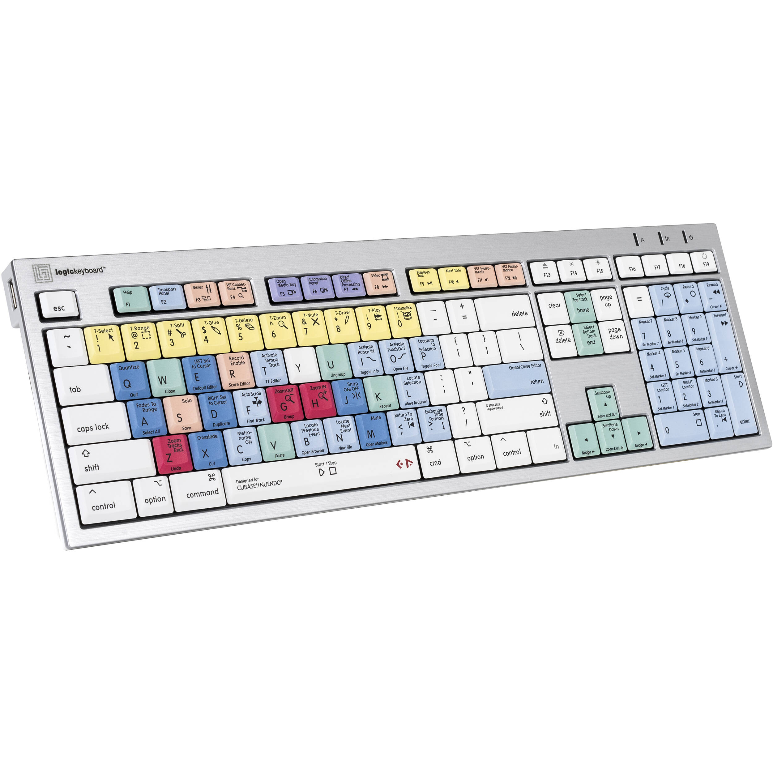 Logickeyboard Alba Keyboard For Steinberg Lkbu Cbase Cwmu Us B H