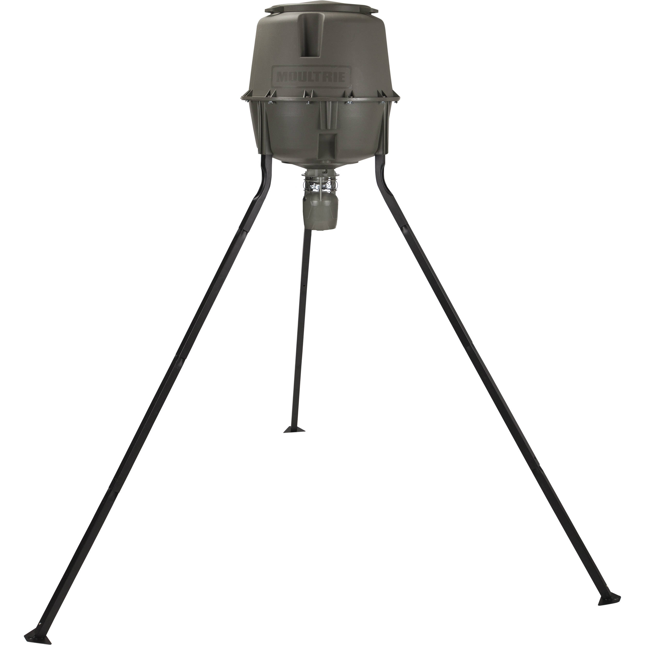 Moultrie Deer Feeder Unlimited Tripod 30 Gallons Mfg 13280 B H