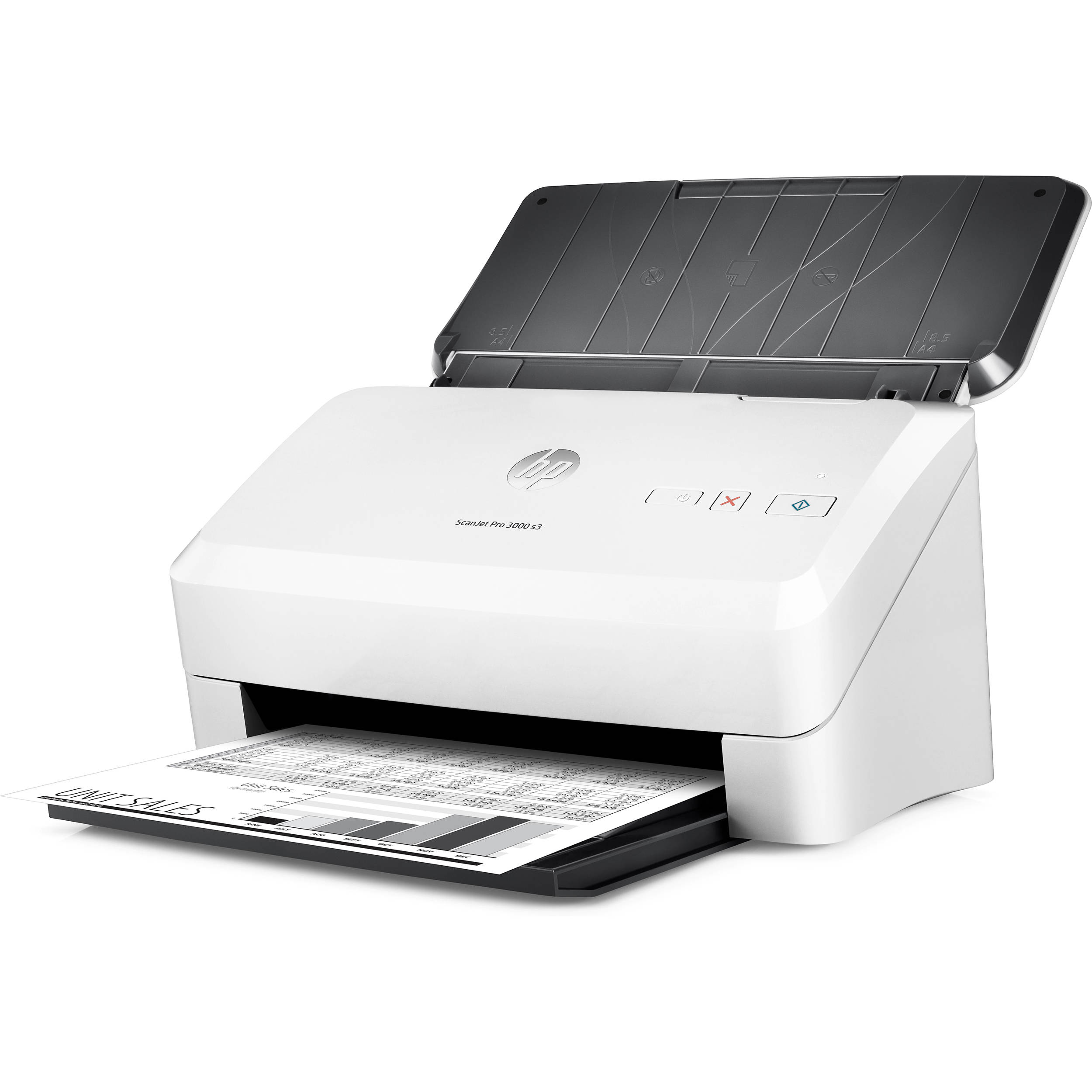 Hp Scanjet Pro 3000 S3 Sheet Feed Scanner L2753a B H Photo Video