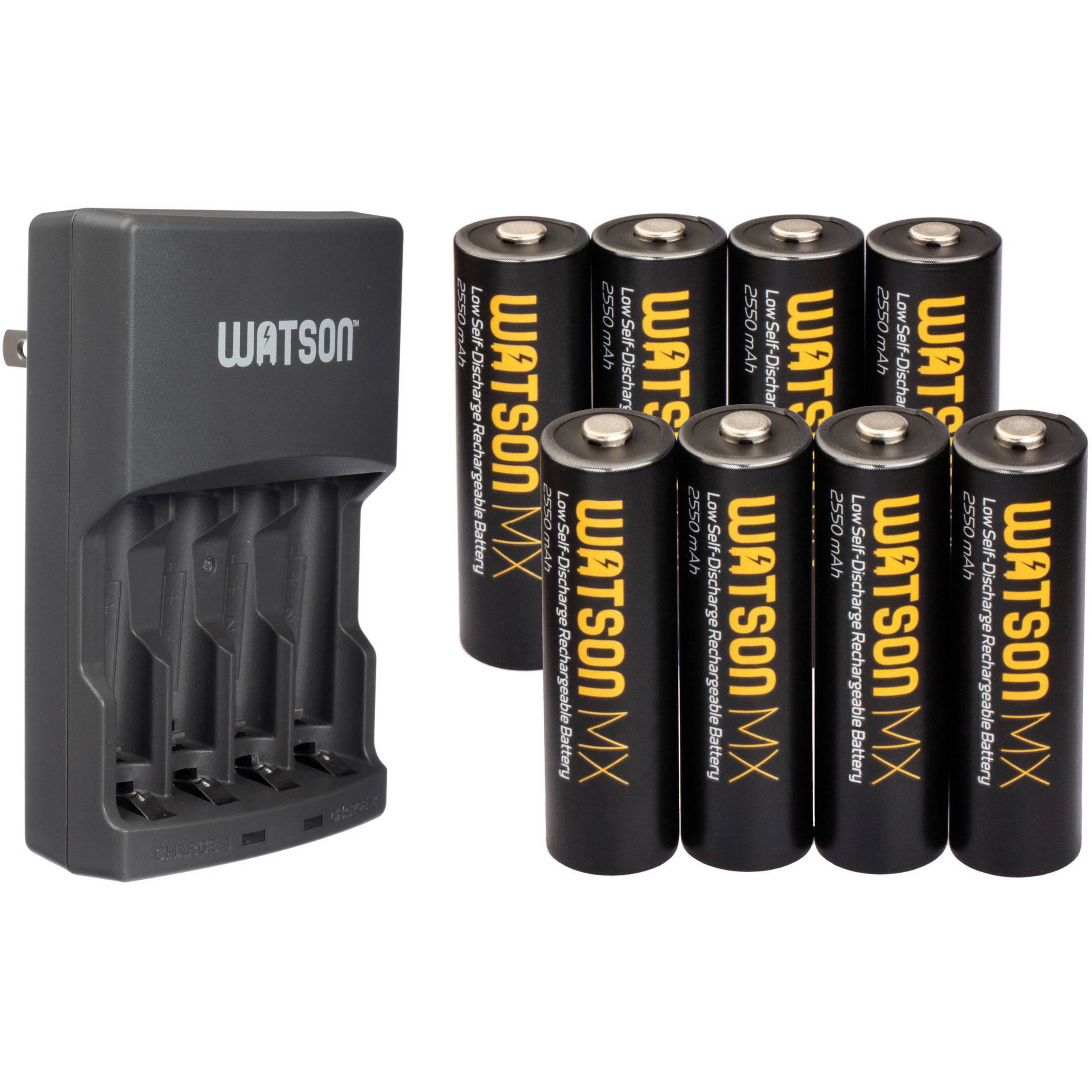 rechargeable aa battery kit