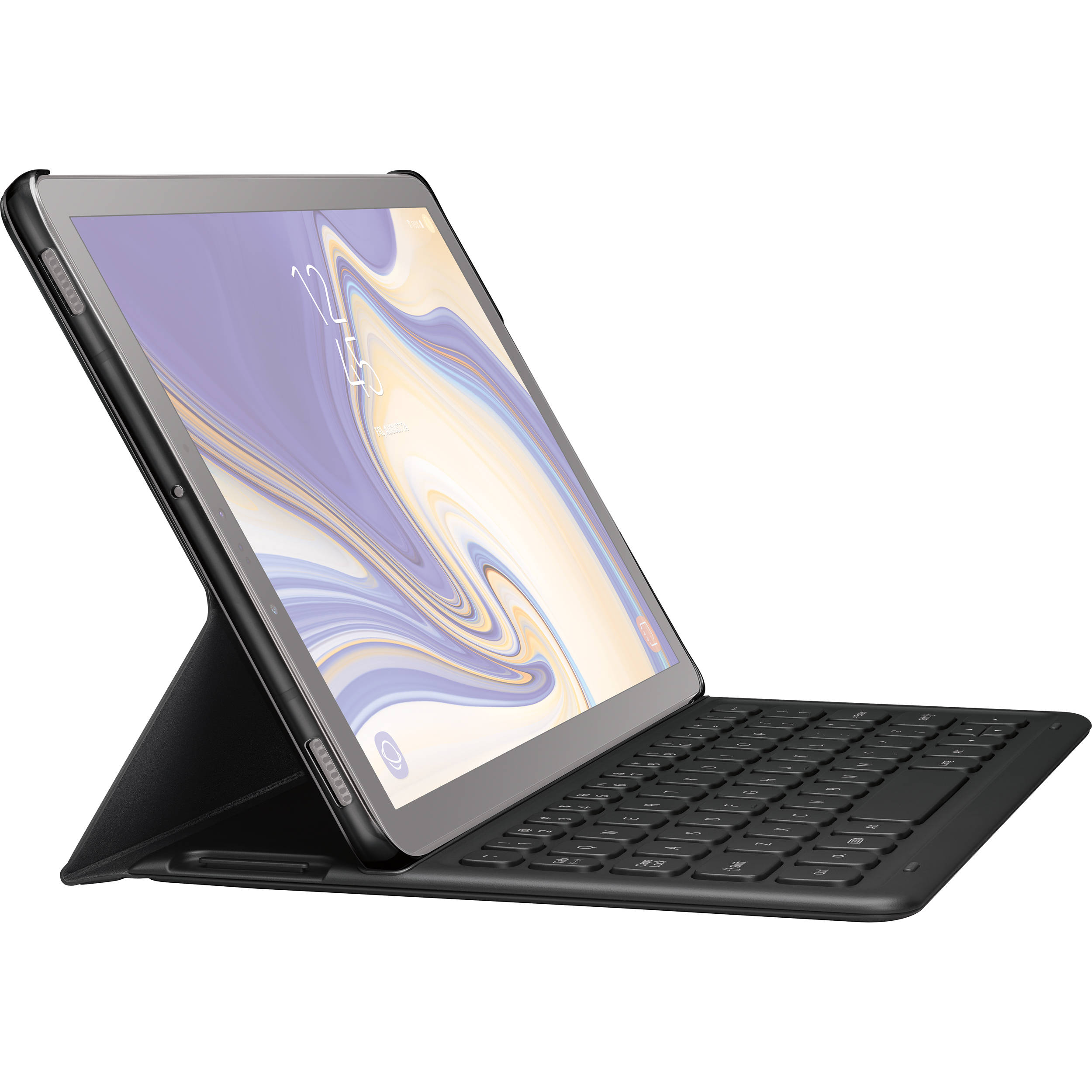 Samsung Galaxy Tab S4 Book Cover Keyboard Black Ej Ft830ubeguj