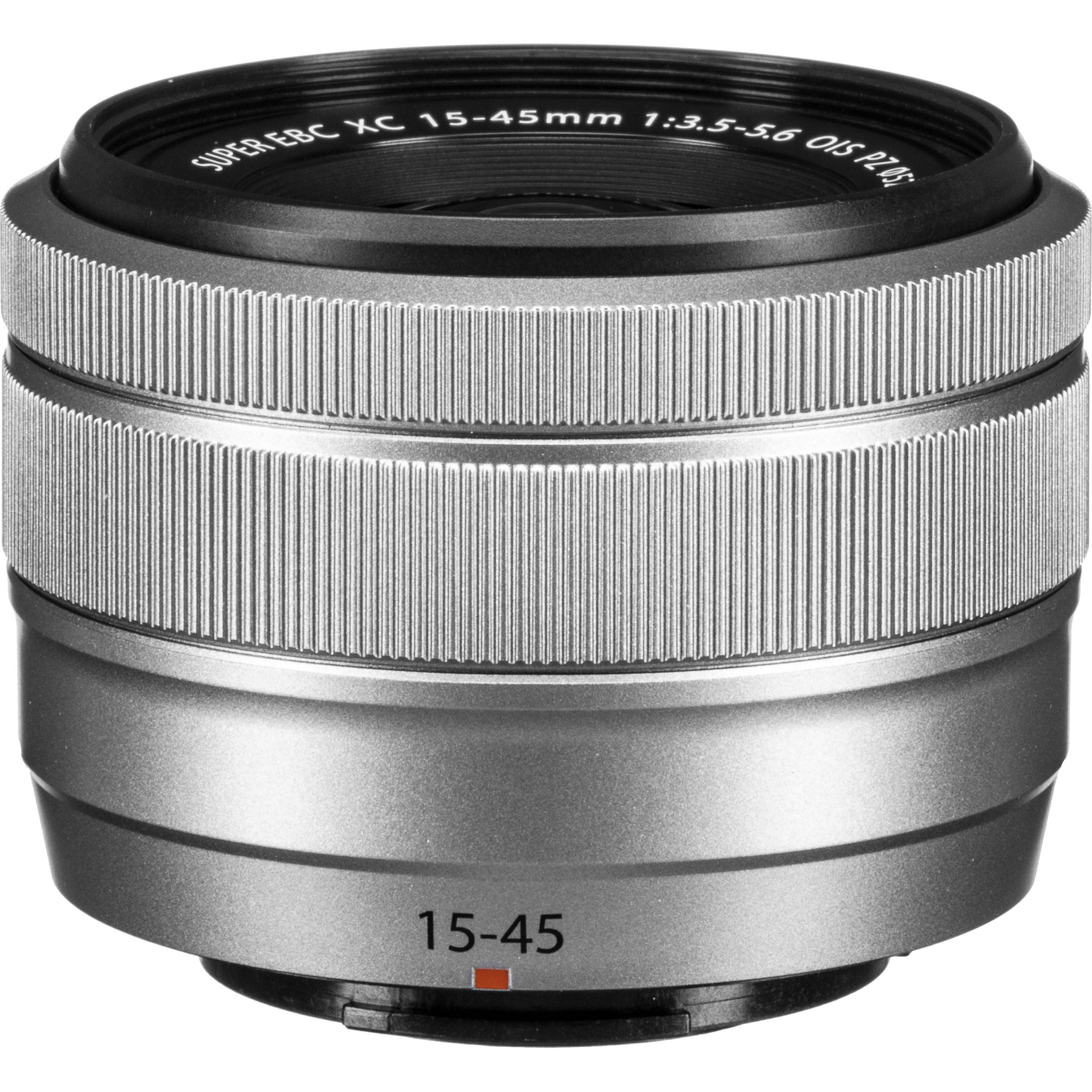 Fujifilm Xc 15 45mm F 3 5 5 6 Ois Pz Lens Silver B H