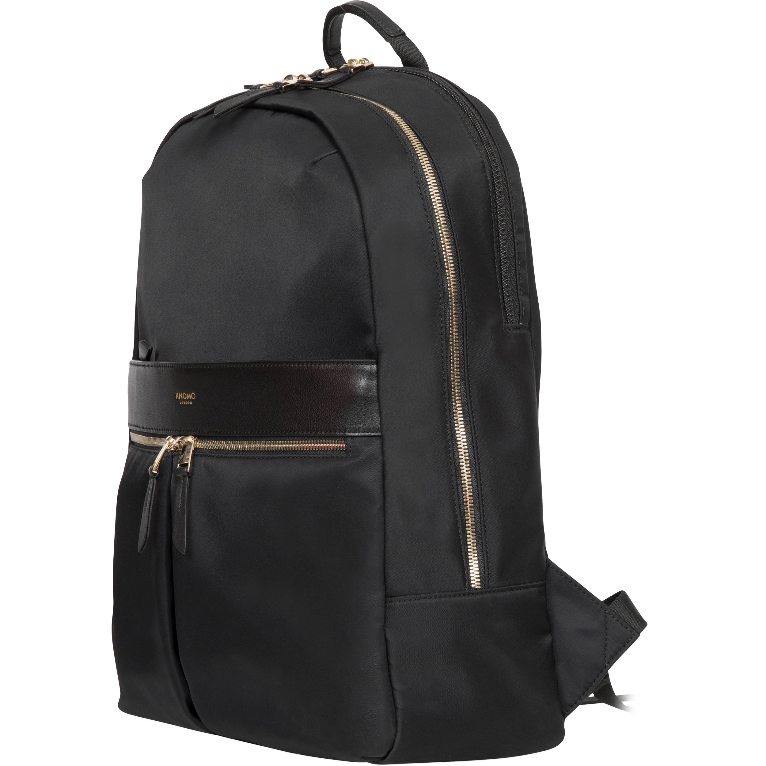 Knomo Usa 15 6 Beaufort Laptop Backpack Black