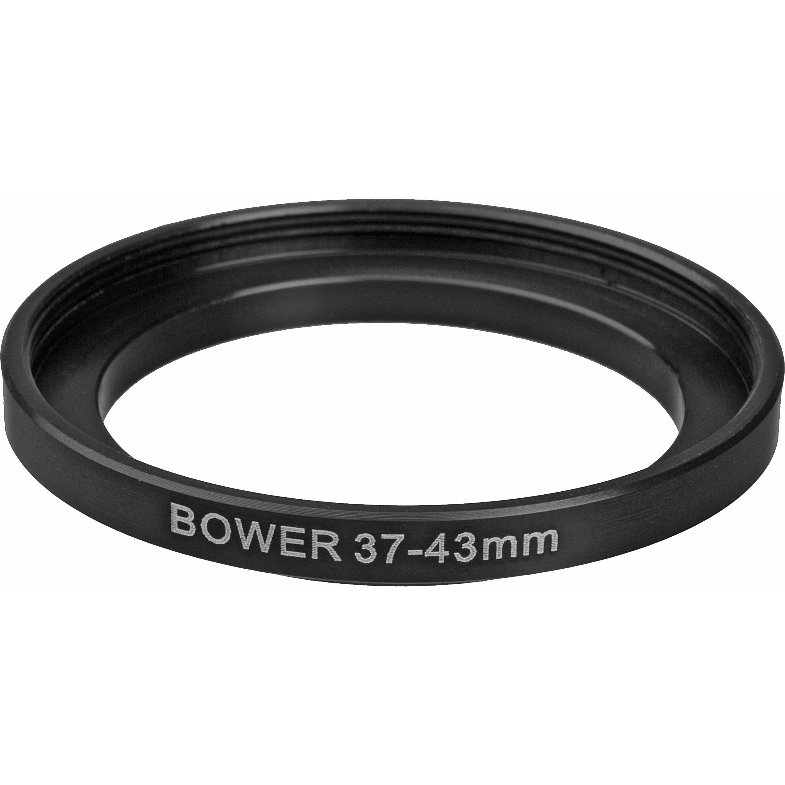 3 Pack Sensei 43mm Lens to 49mm Filter Step-Up Ring