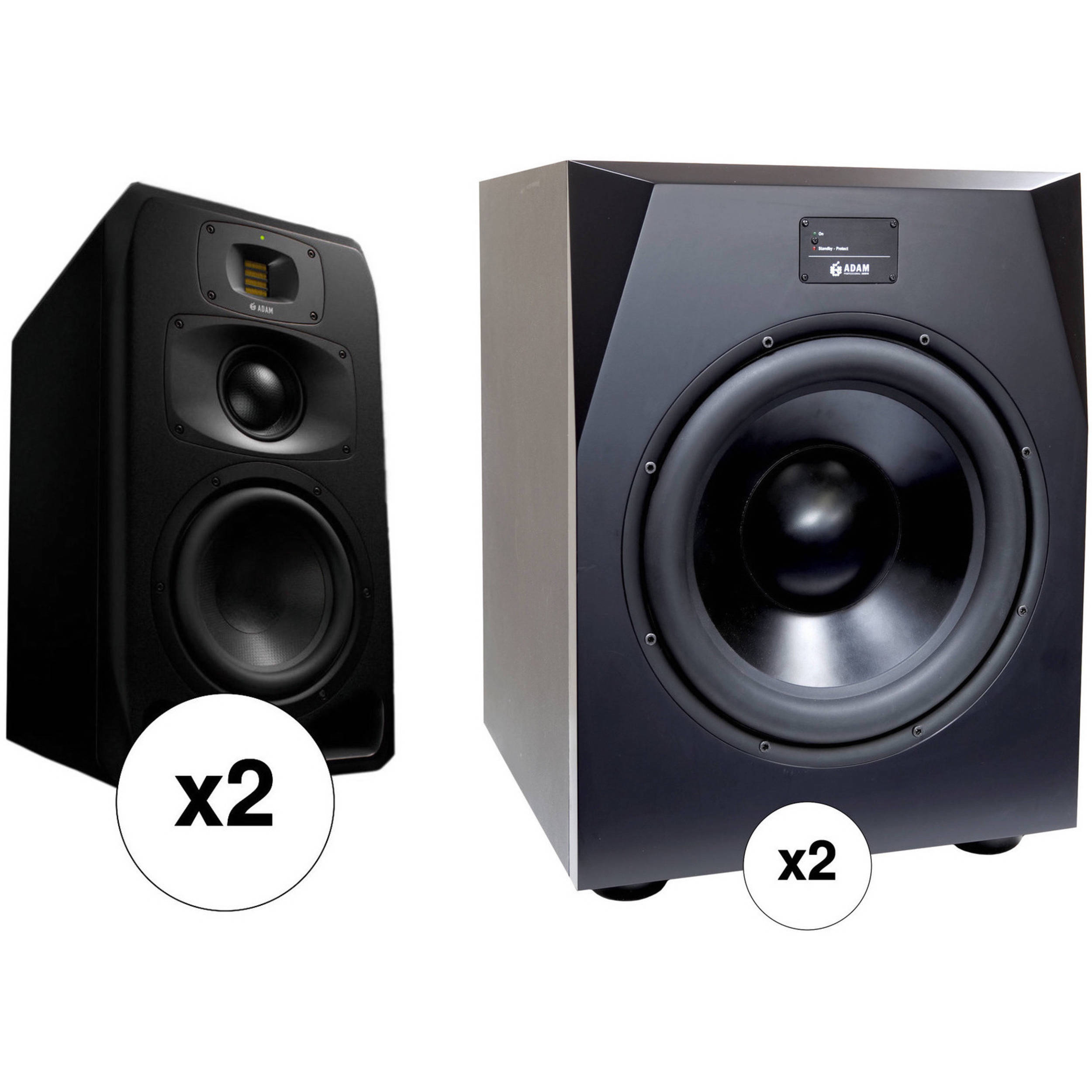 adam 3 way monitors