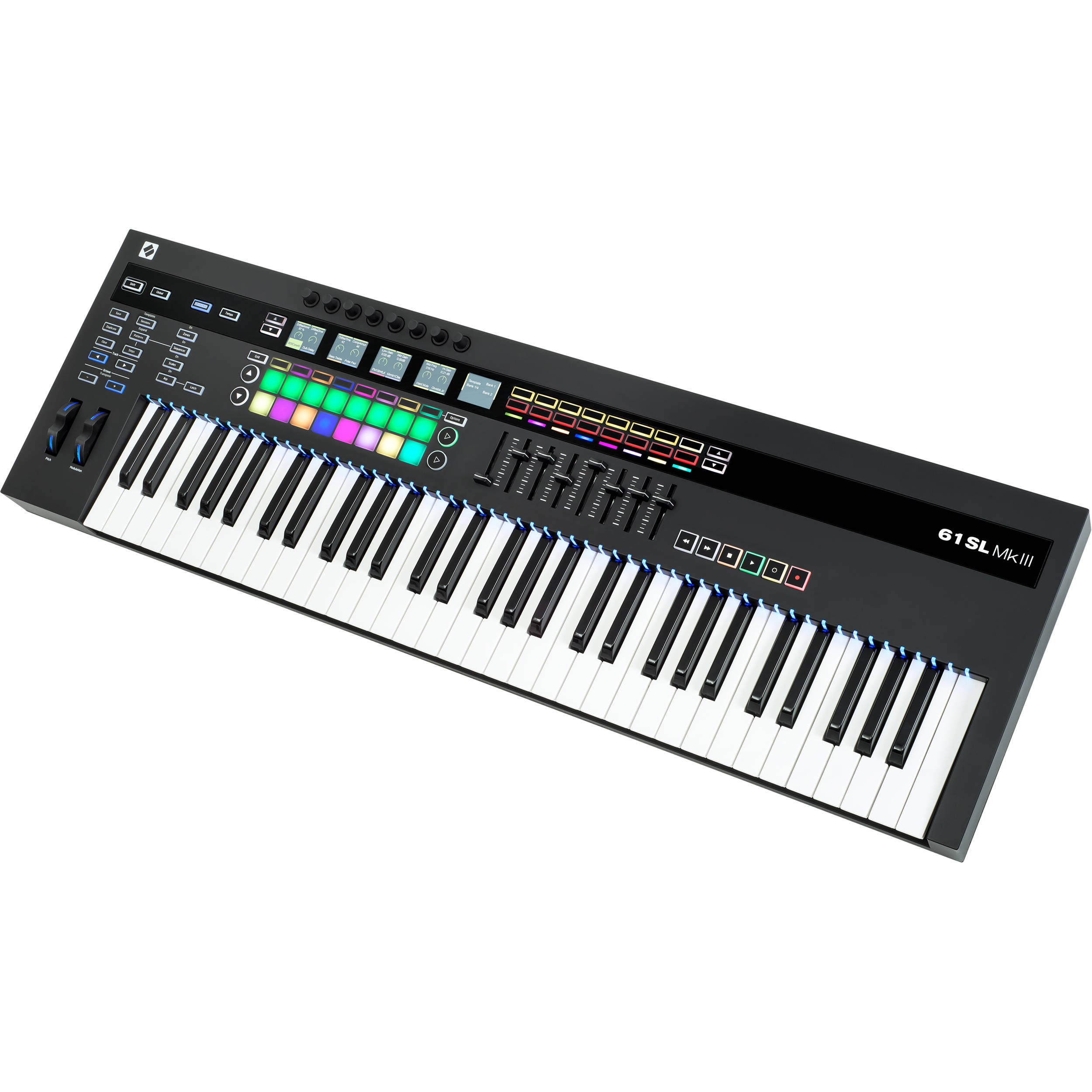 Novation Sl Mkiii Midi And Cv Keyboard Controller Sl61 Mk3 B H