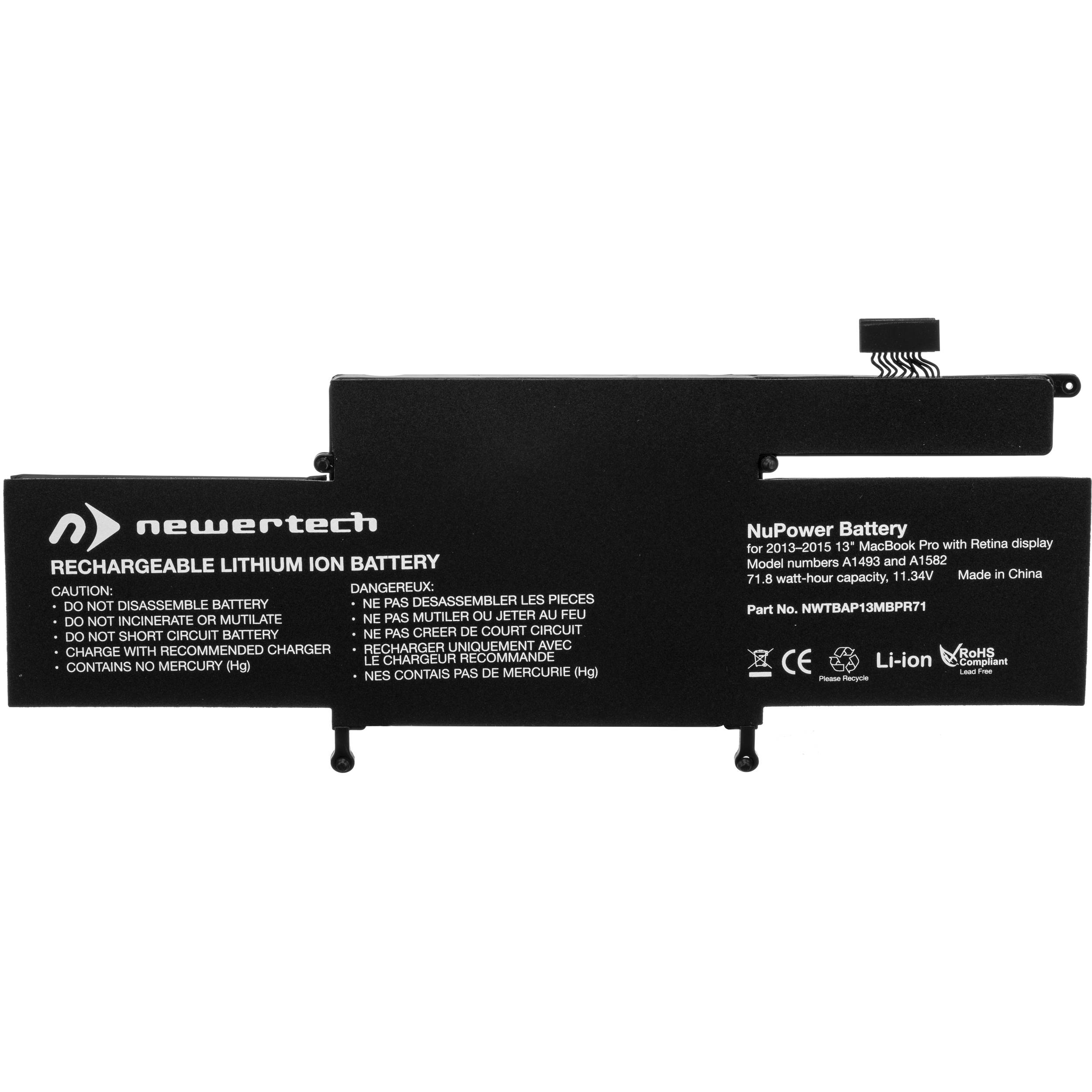 Newertech 71w Nupower Battery For 13 Nwtbap13mbpr71