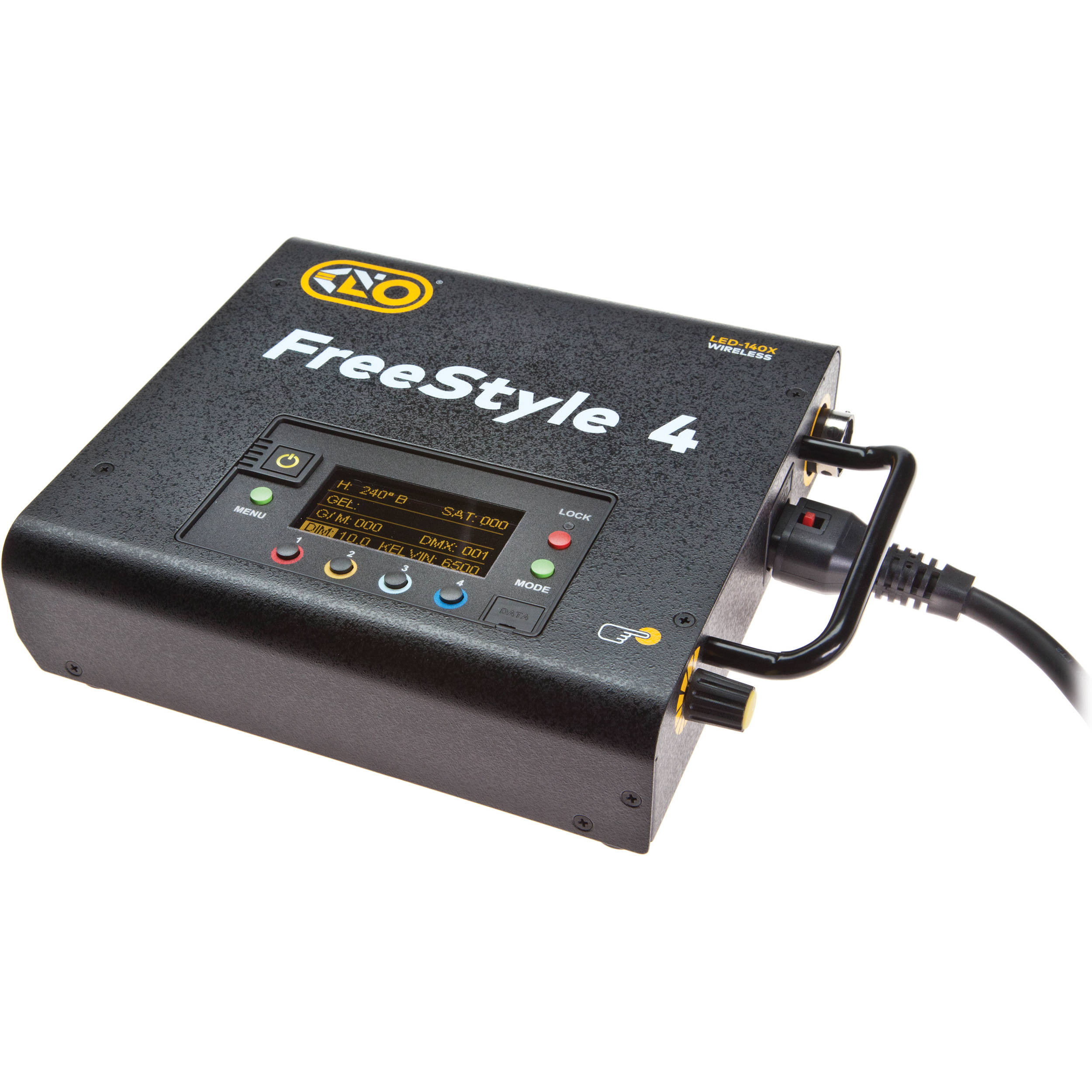 Kino Flo Freestyle 140 Led Dmx Controller For T44 Bulbs 230 Vac Cord Kino Flo Freestyle 140 Led Dmx Controller For T44 Bulbs 230 Vac Cord