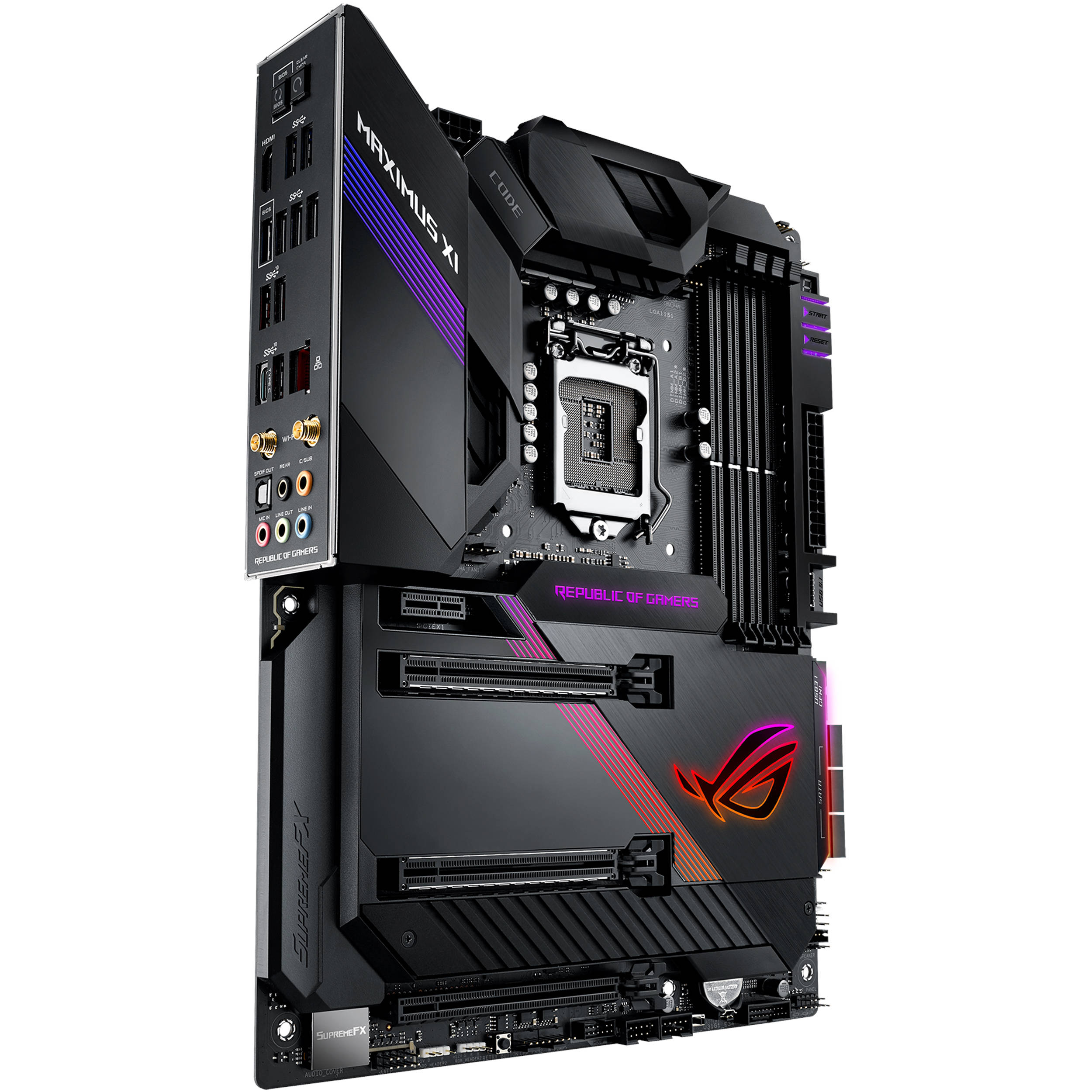 Asus Republic Of Gamers Maximus Xi Code Lga Rog Maximus Xi Code