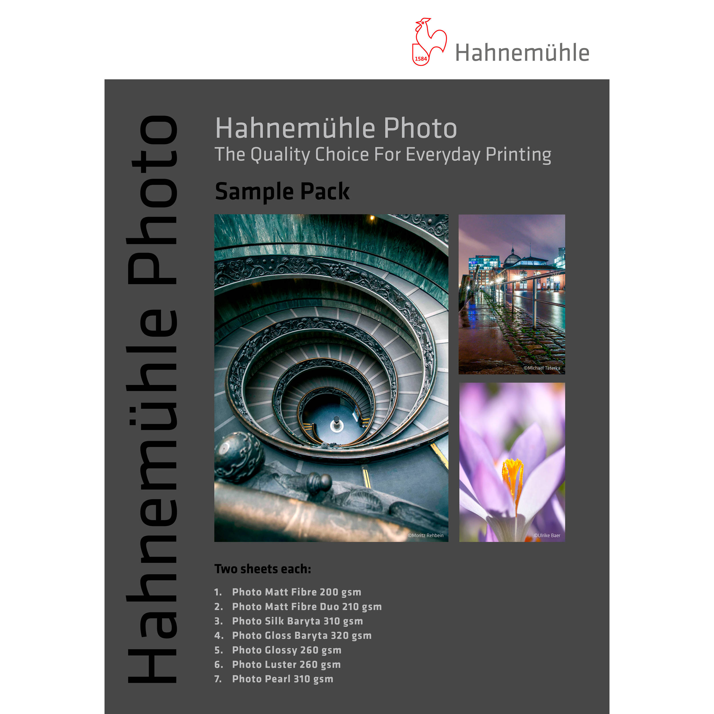 25 Sheets Hahnemuhle Photo Gloss Baryta 320gsm 8.5/"x11/"