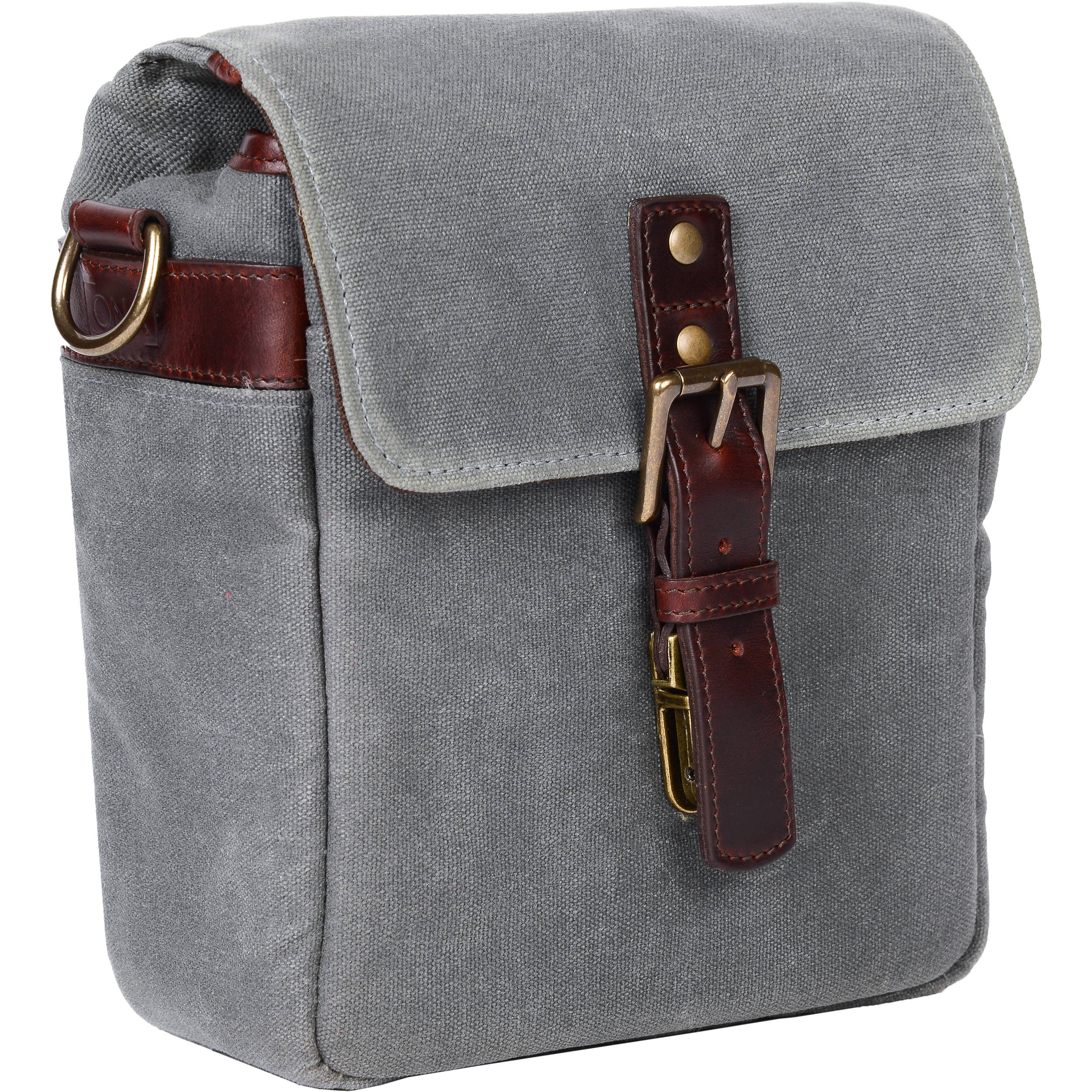 waxed canvas camera bag