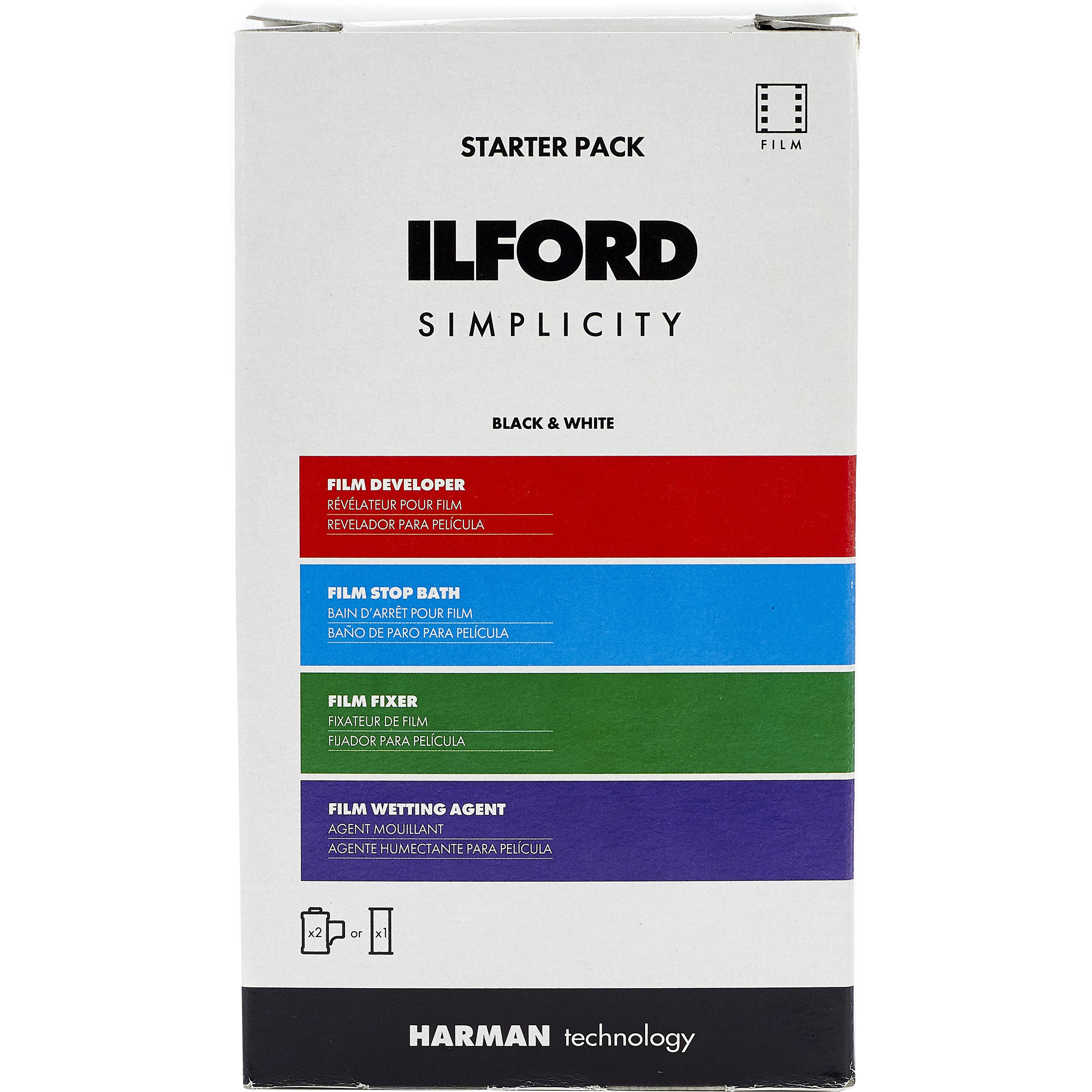 Ilford hp5 plus motion picture film 35mm black and white film 1 roll.