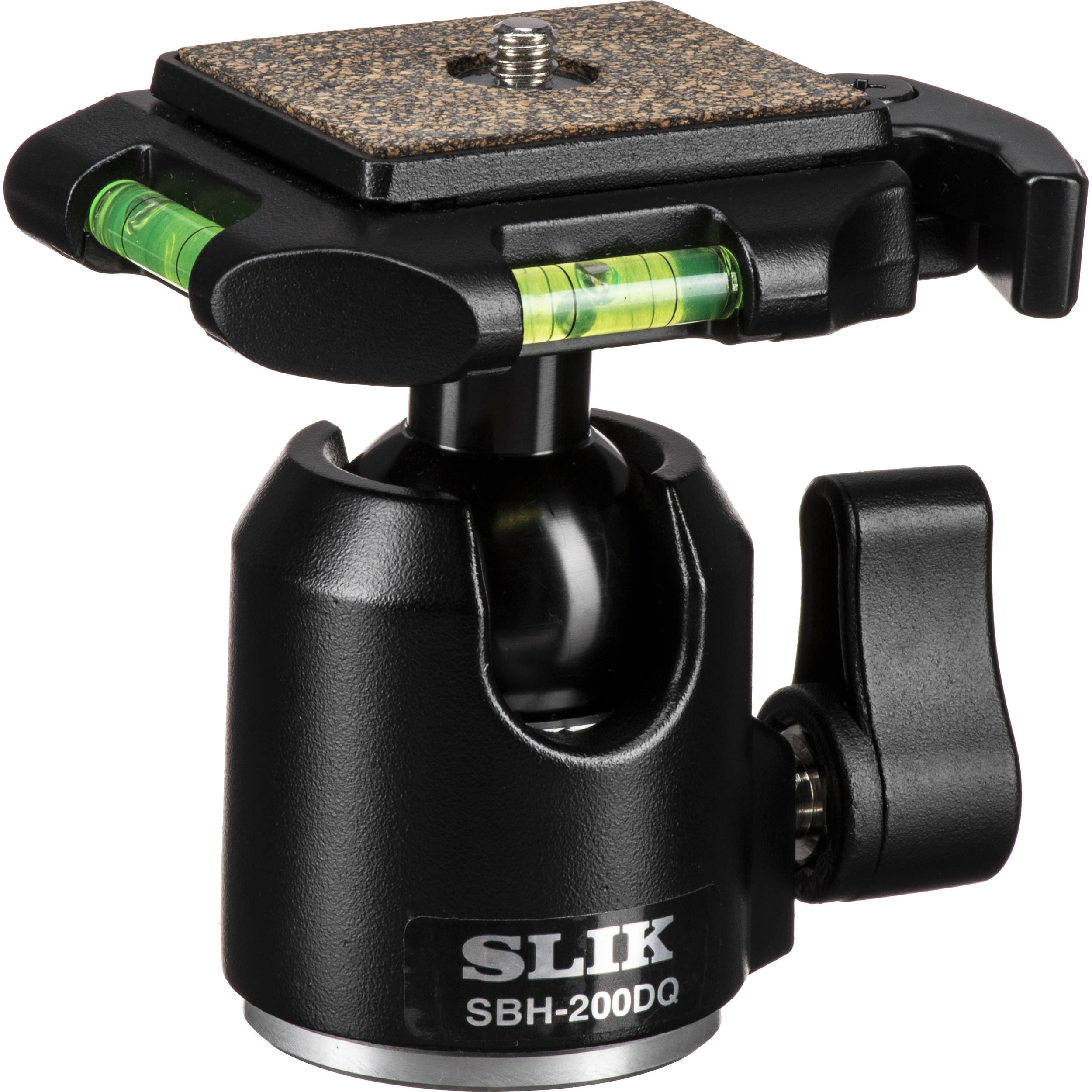 Supports 2.2 lbs. Black 618-324 SLIK SBH-100 DQ Compact Ballhead with Quick Release