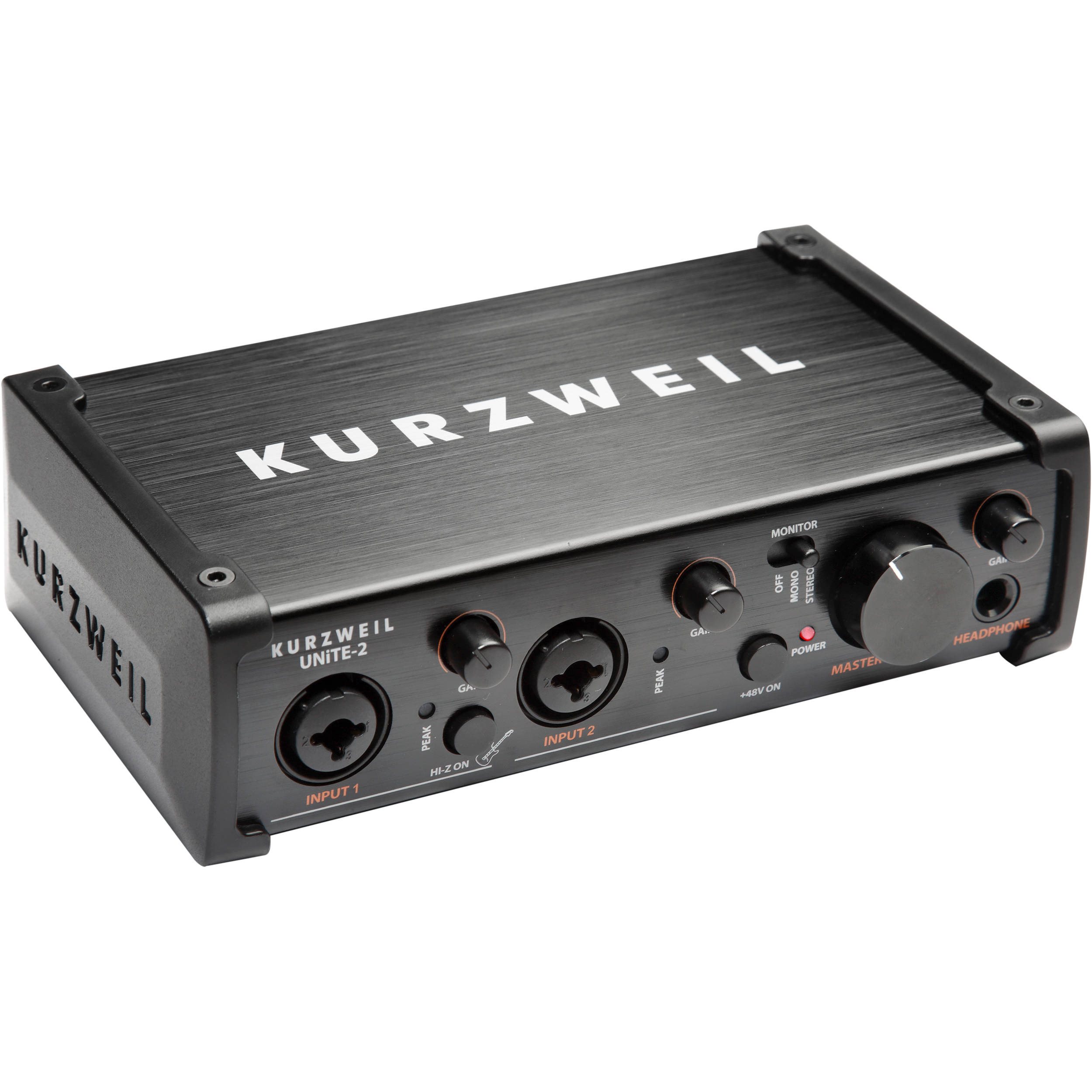 Kurzweil Unite 2 Two Channel Usb 2 0 Audio Interface Unite 2 B H
