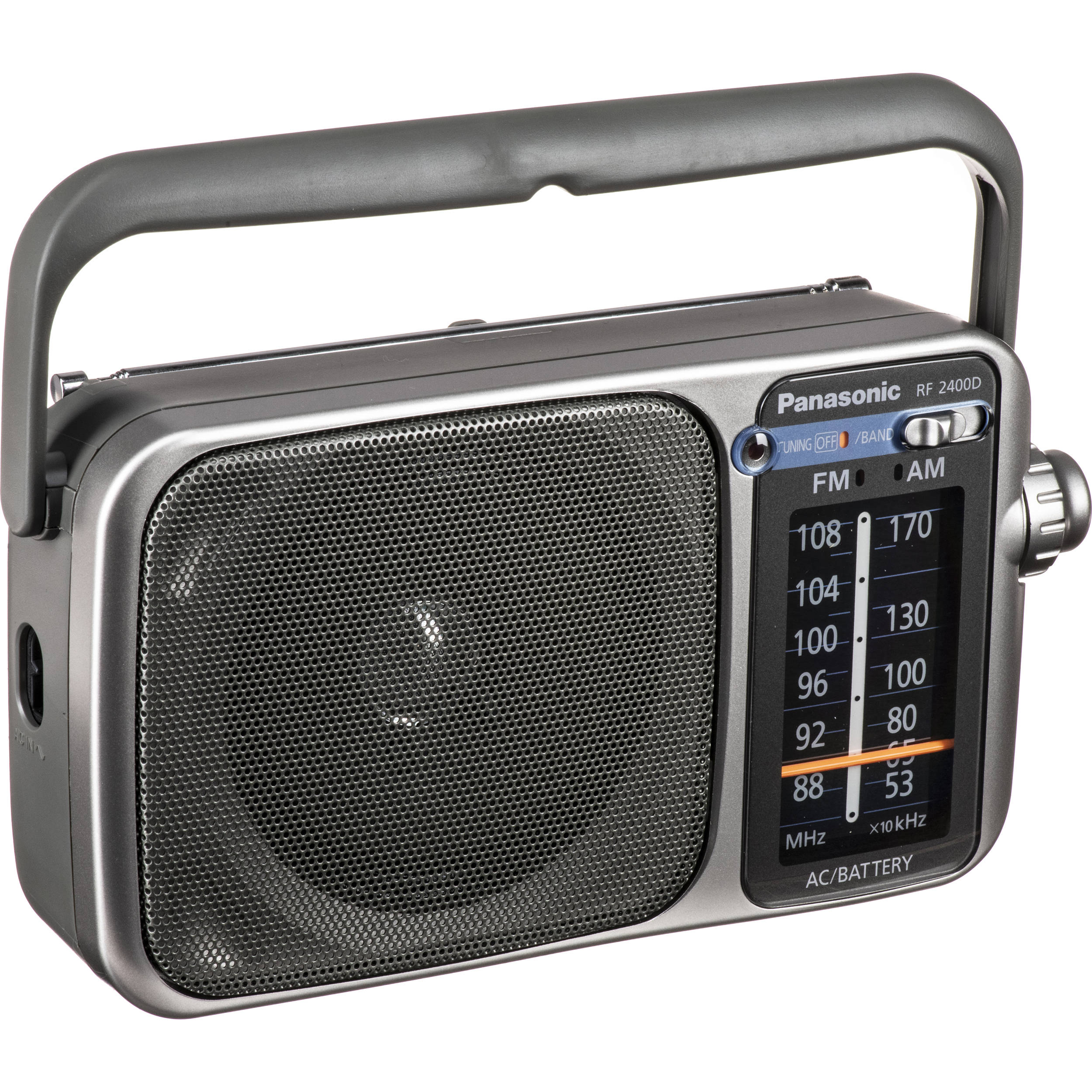 Panasonic RF-2400D Portable FM/AM Radio 