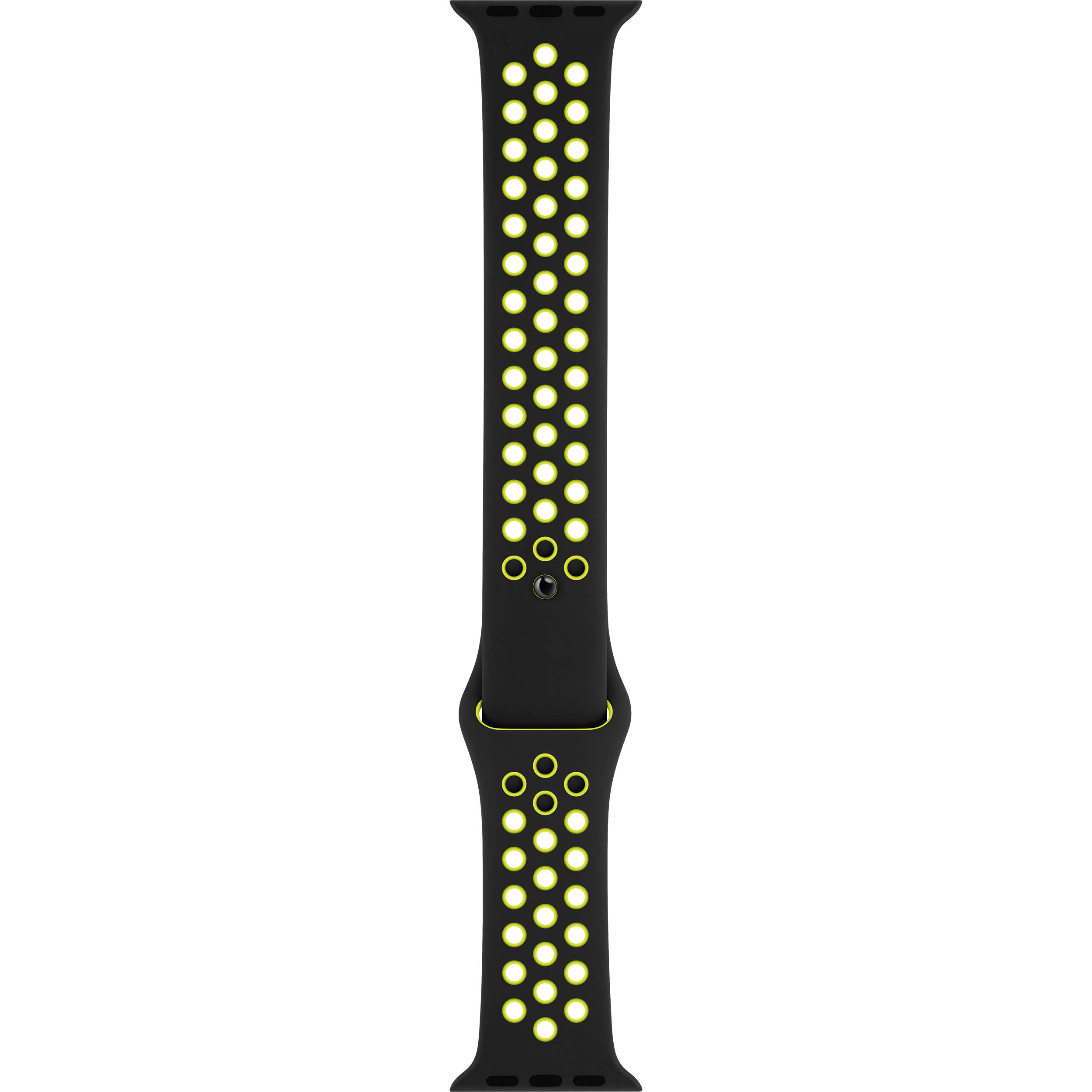 nike sport band black volt