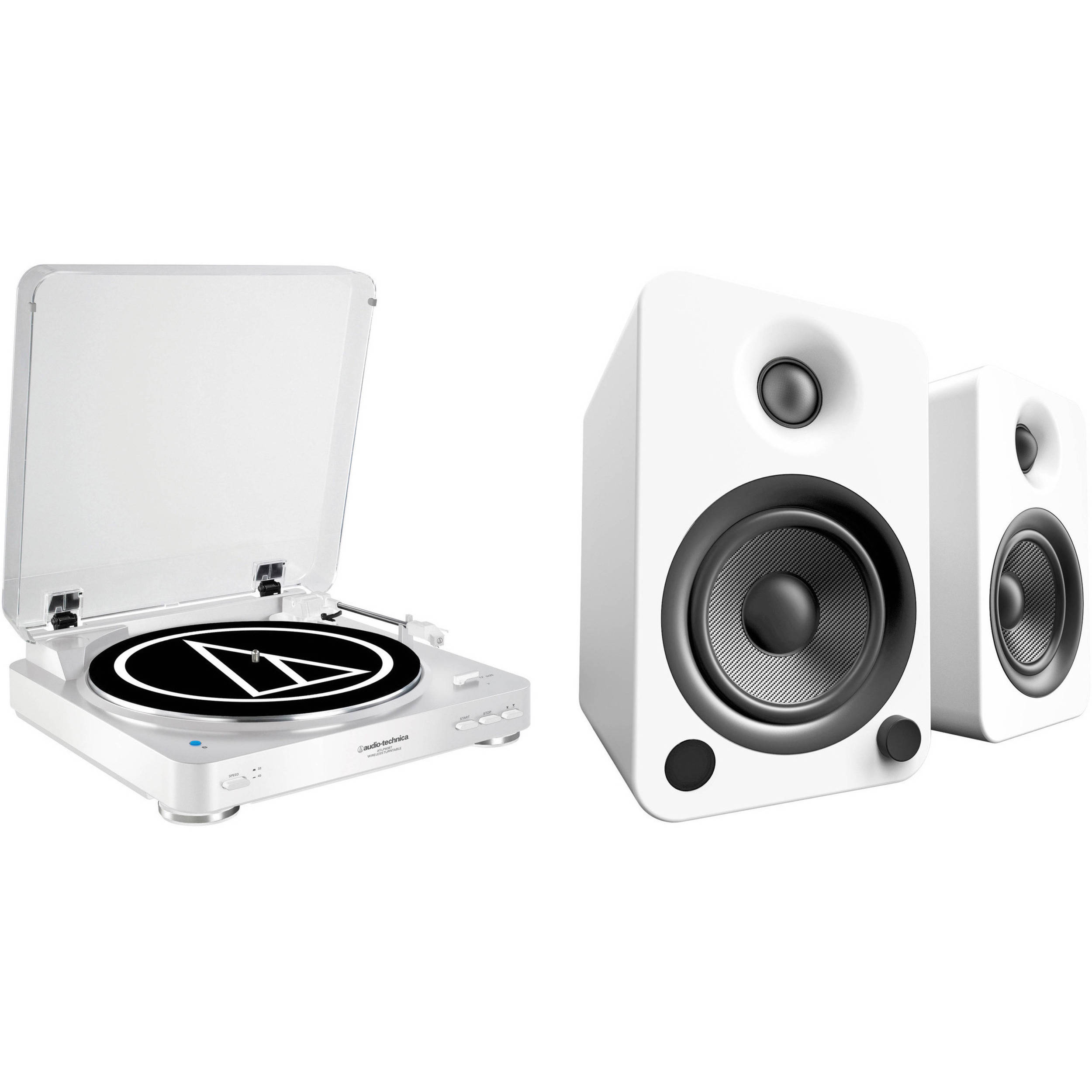 powered speakers for audio technica turntable