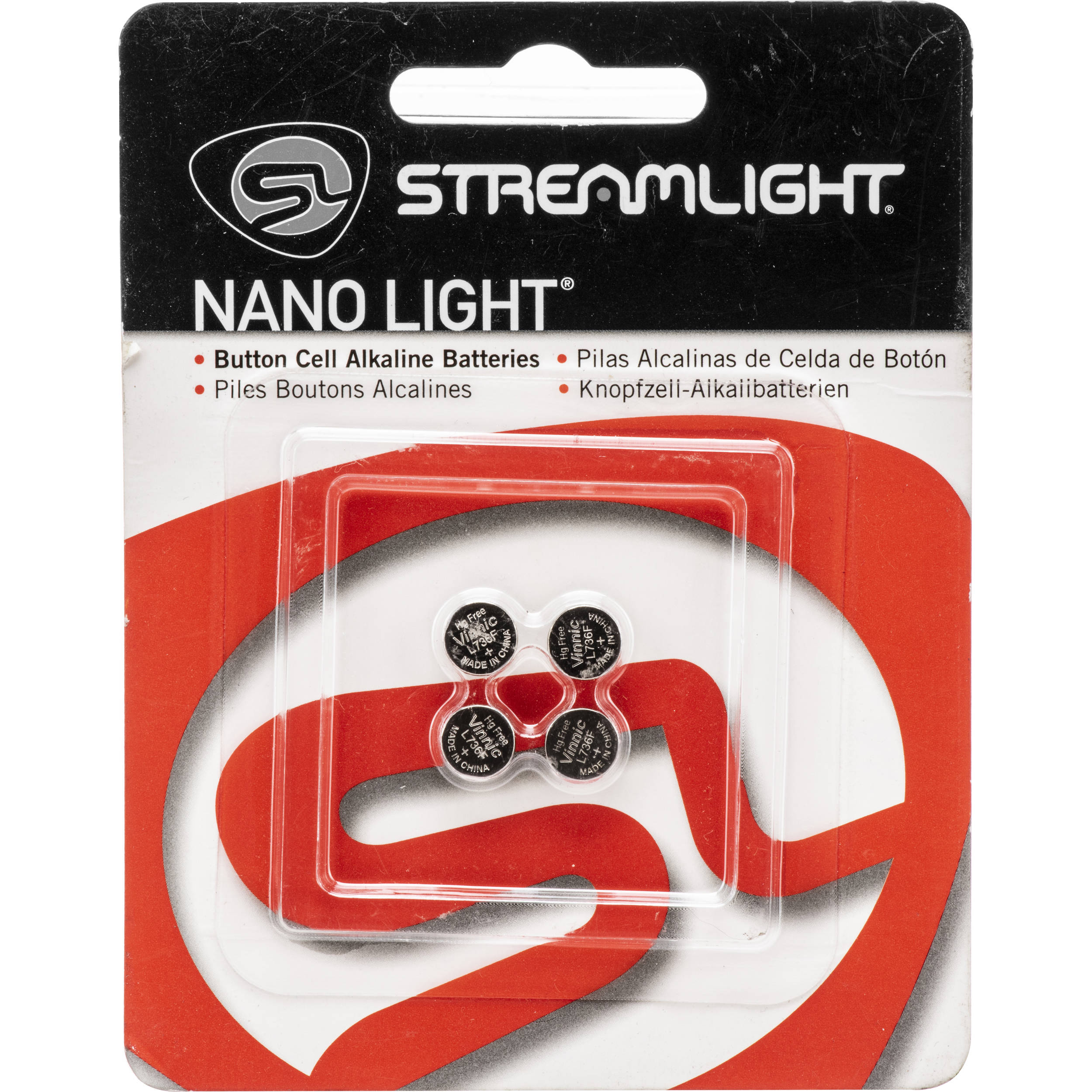 Streamlight Lr41 Nano Coin Light Batteries 4 Pack 615 B H