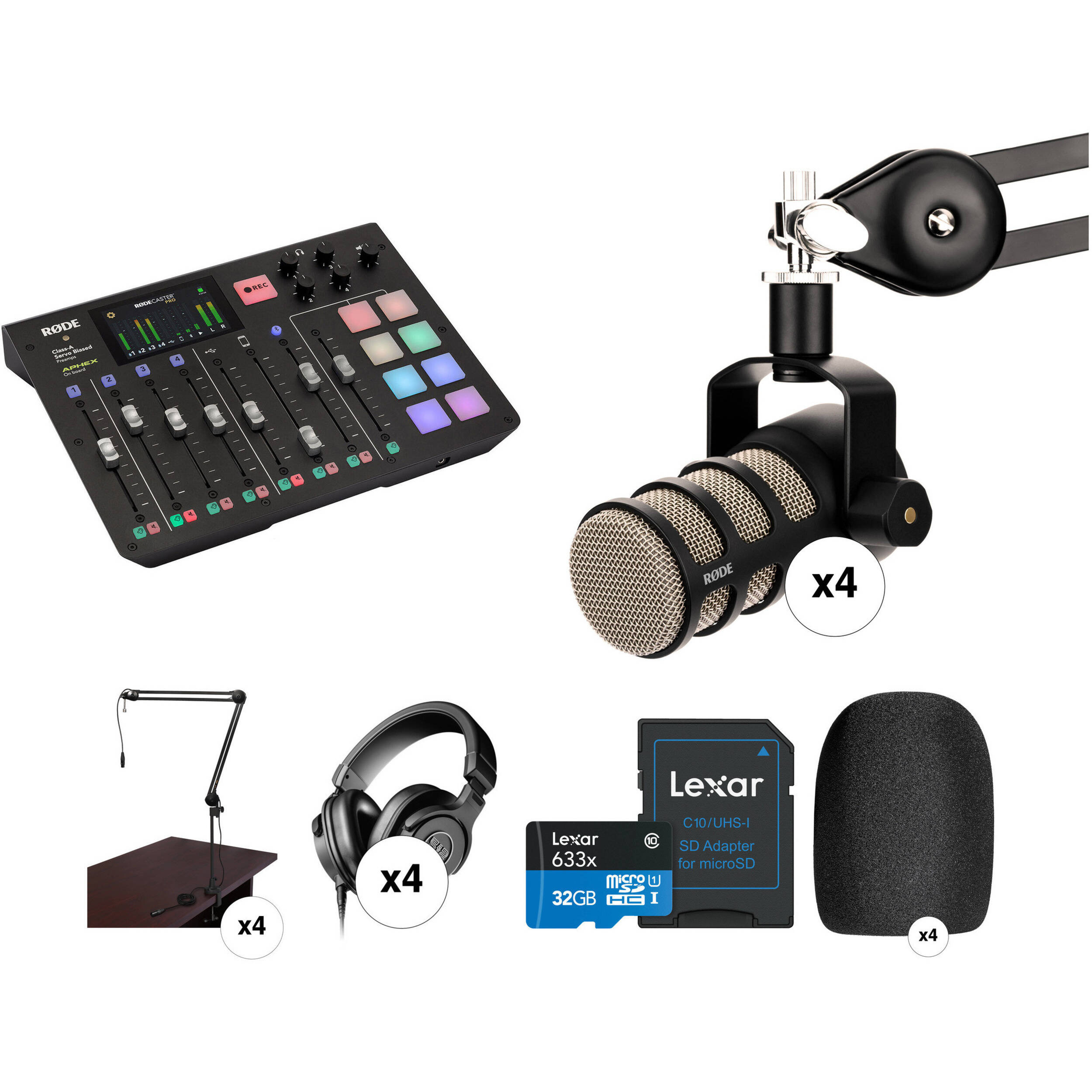 Rode Rodecaster Pro Integrated Podcast Production Studio - 