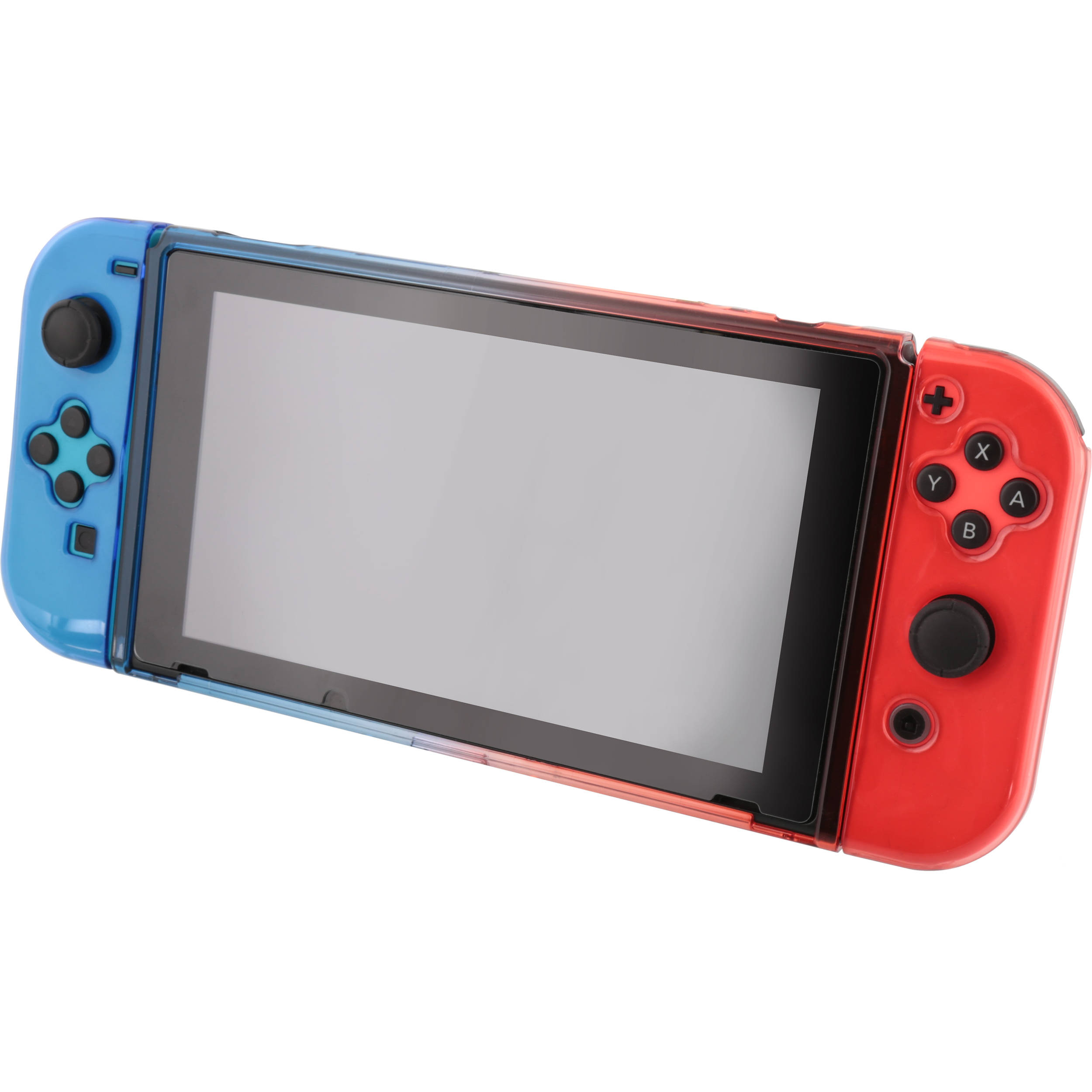 red and blue joy cons