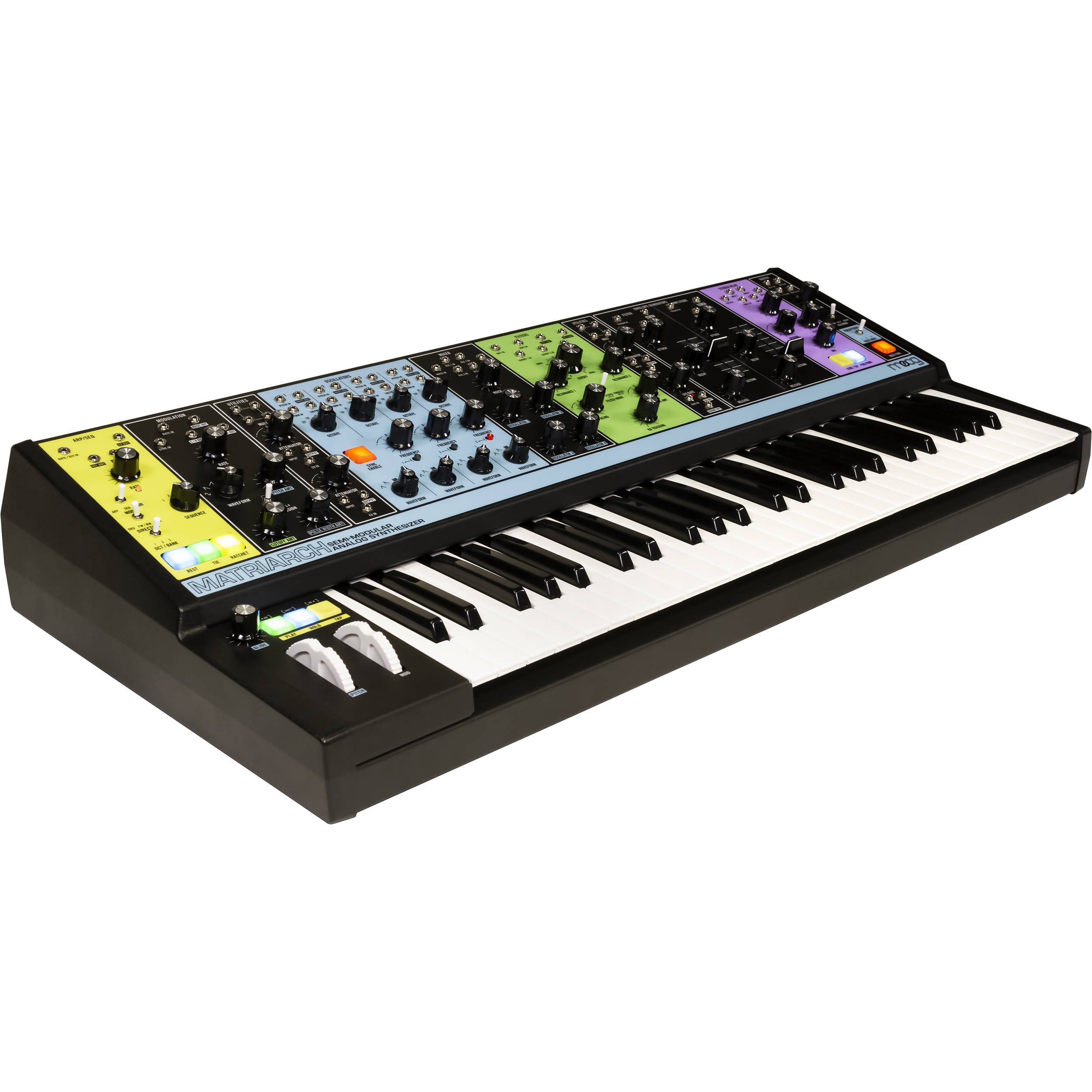 Photo 1 of * important * see clerk notes *Moog Matriarch 4-Note Paraphonic Semi-Modular Analog Synthesizer (Multicolored)