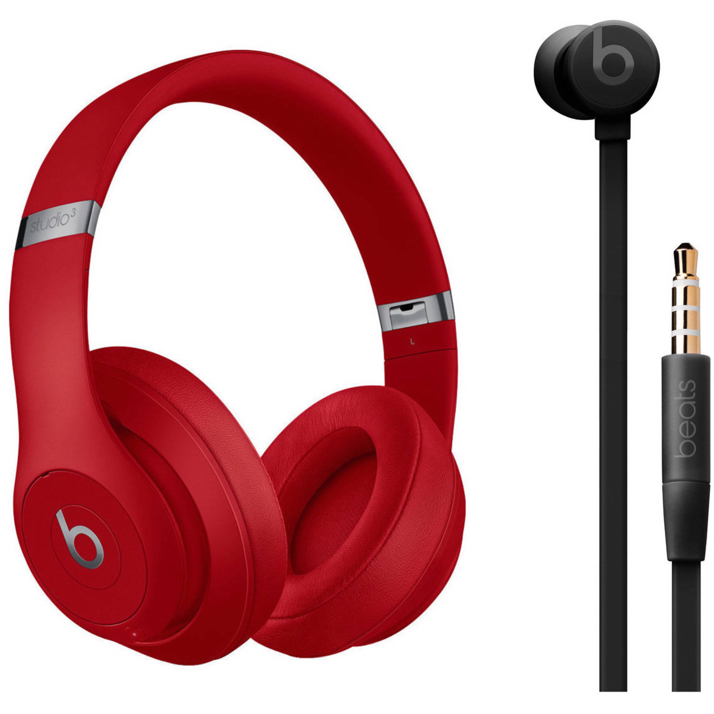 beats studio3 wireless headphones red