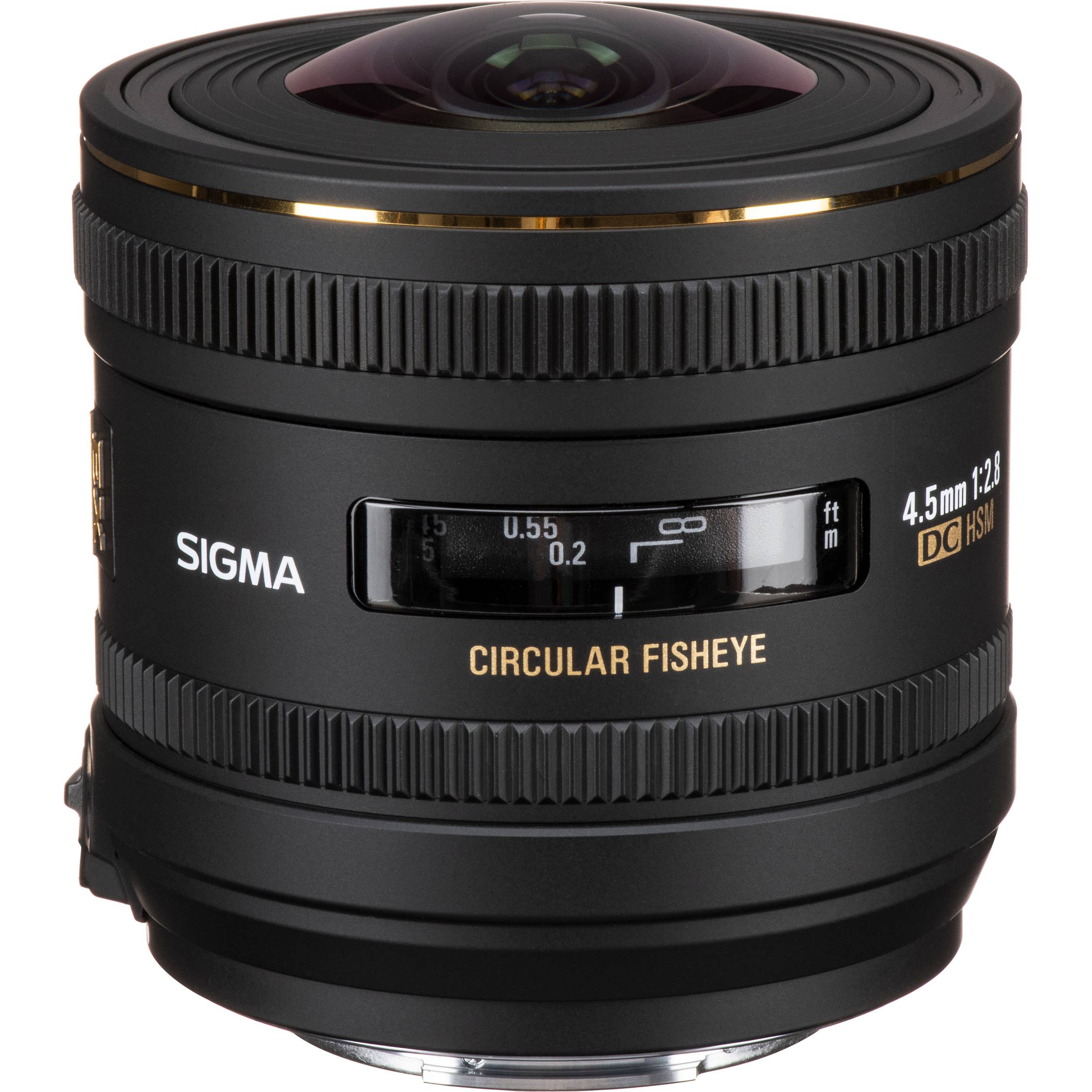 Sigma 4 5mm F 2 8 Ex Dc Hsm Circular Fisheye Lens 486 5 B H