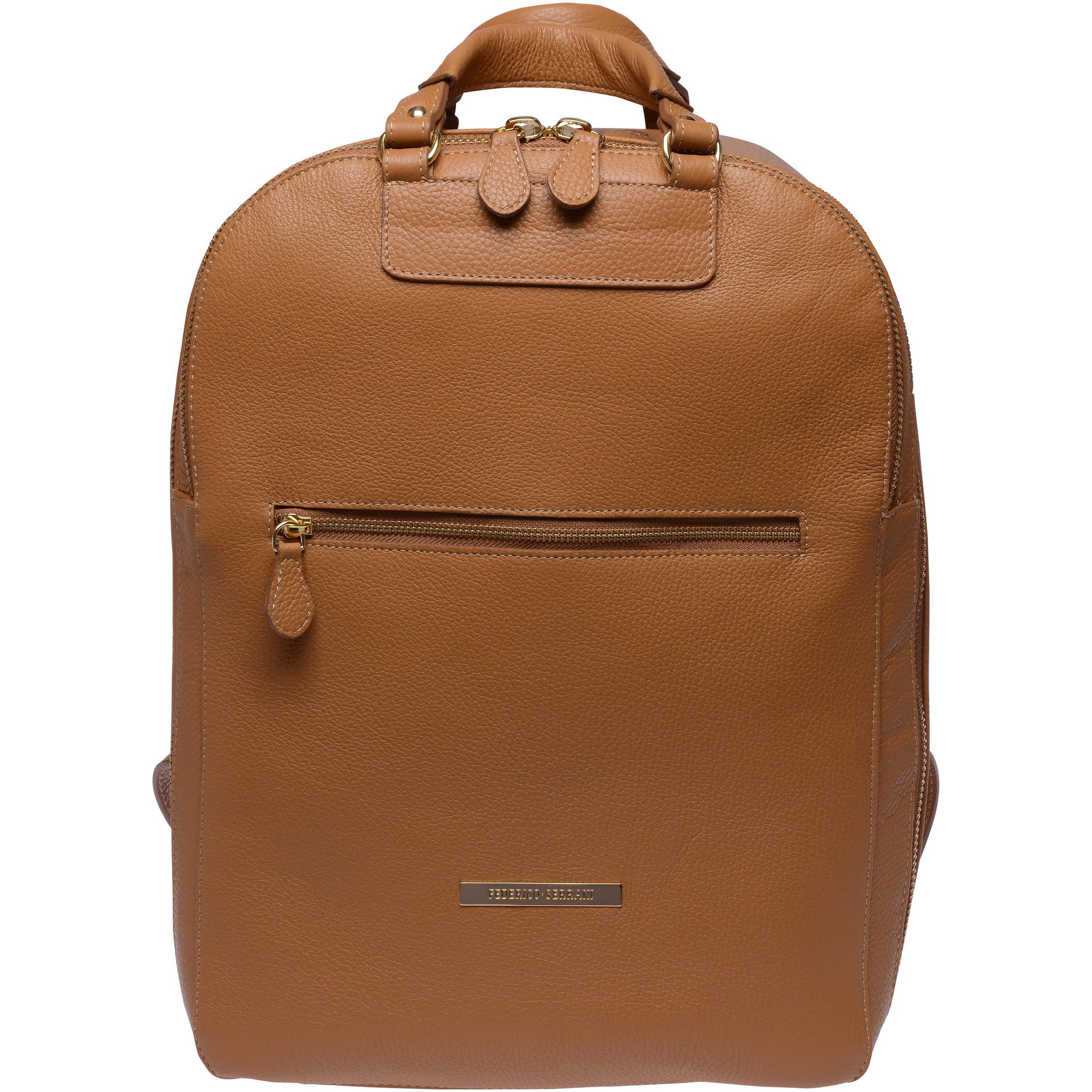 tan laptop backpack