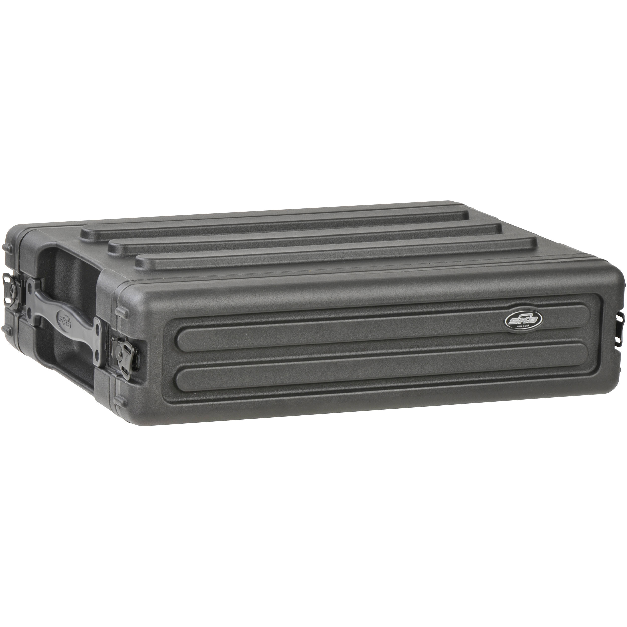 Skb 2u Roto Shallow Rack Case With Steel Rails 1skb R2s B H