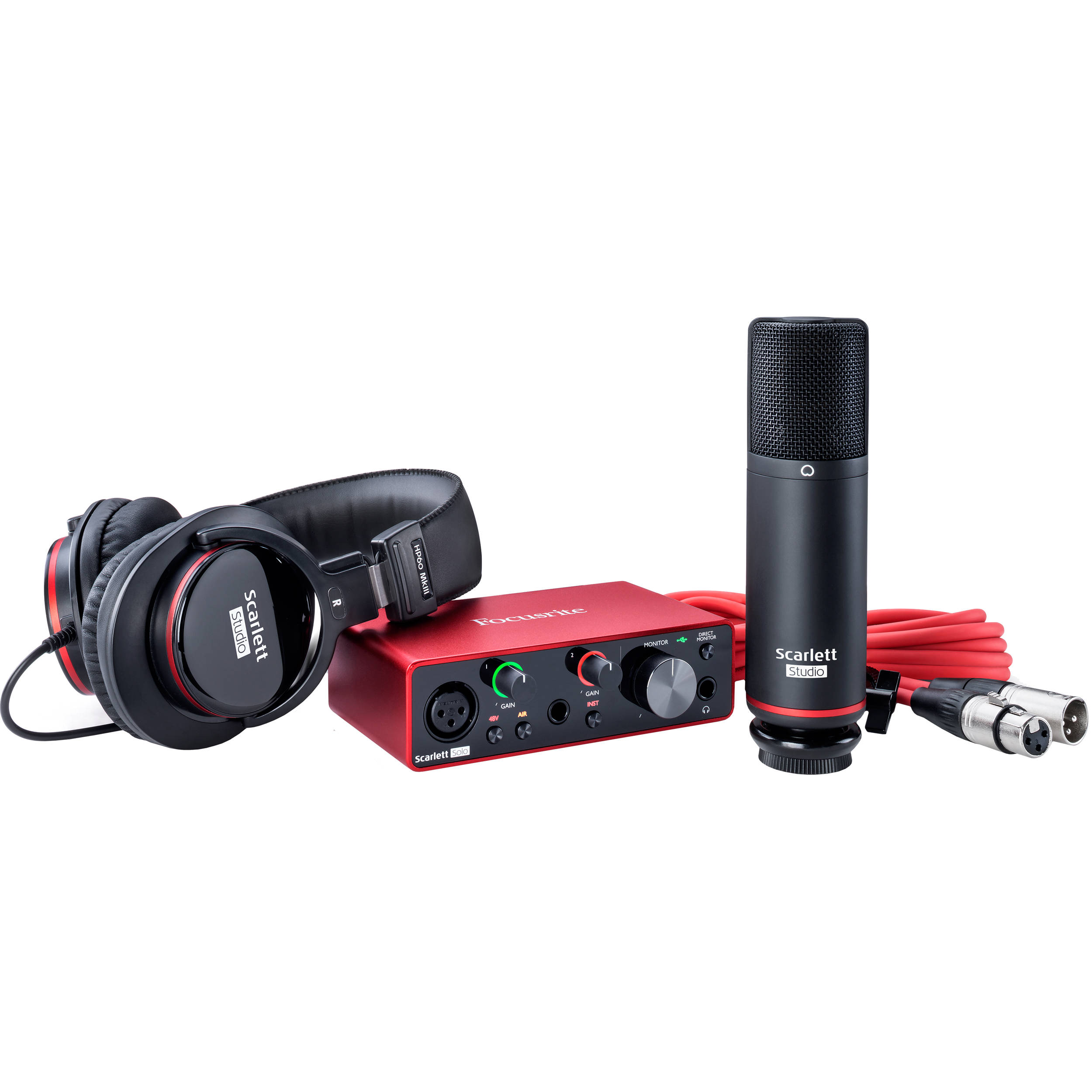 Focusrite Scarlett Solo Studio 2x2 Usb Audio