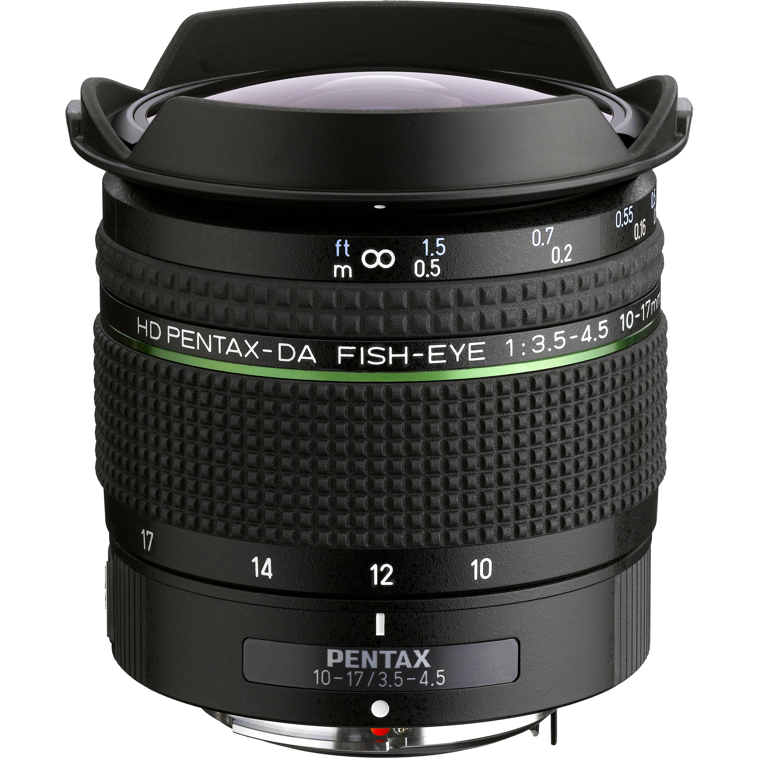 Pentax Hd Da Fisheye 10 17mm F 3 5 4 5 Ed Lens B H Photo