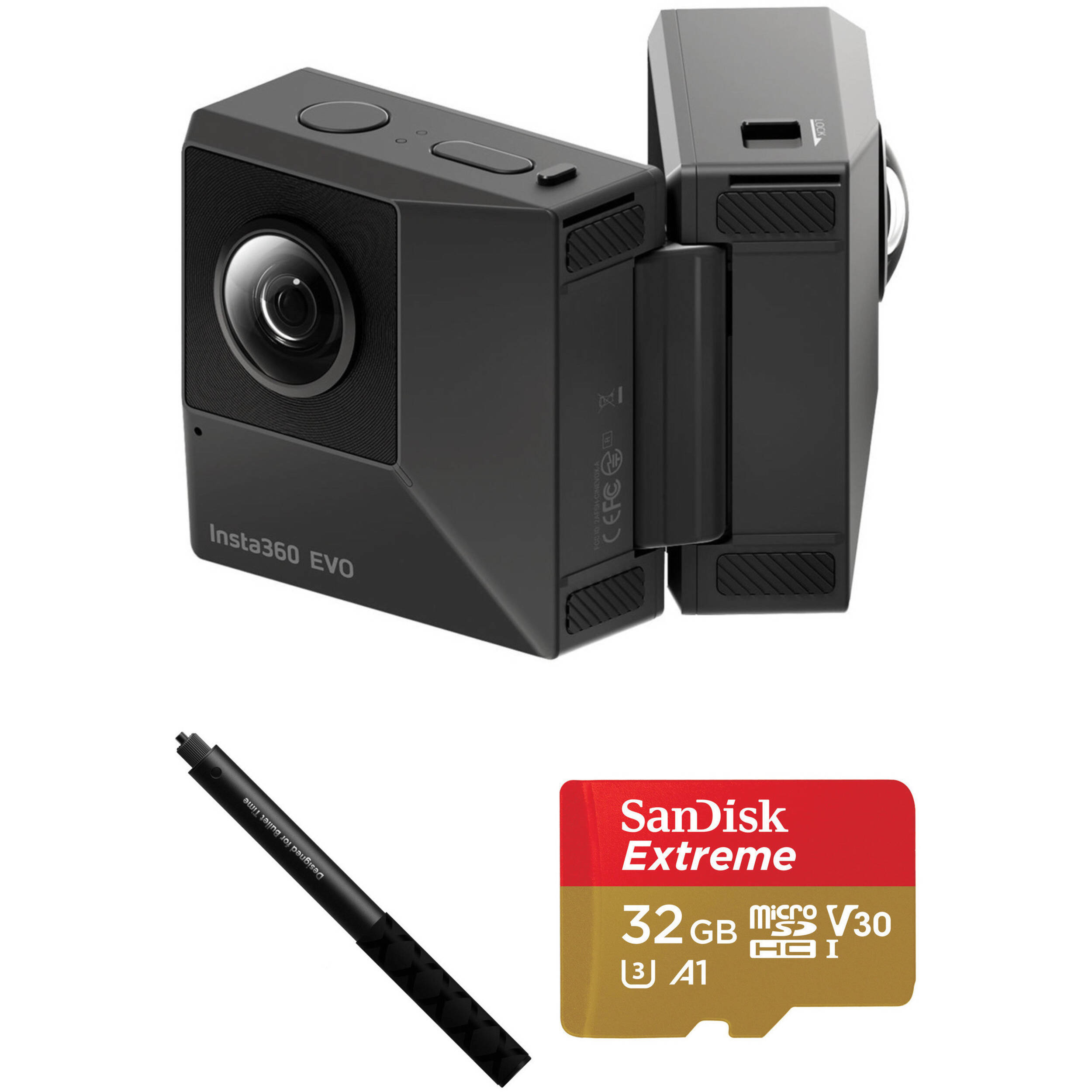 Insta360 Evo 3d 2d Convertible 360 180 Vr Camera Cinevox A