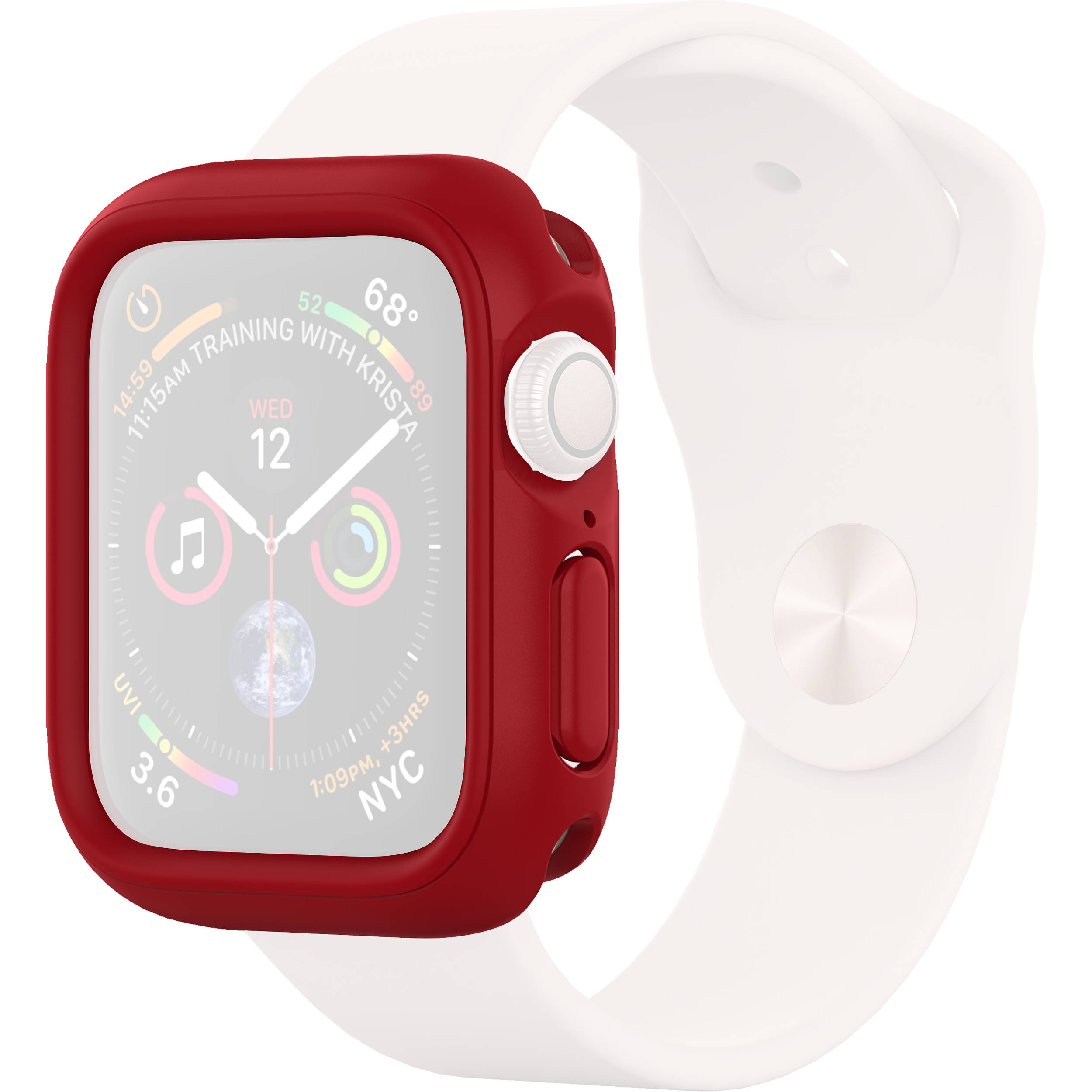 red apple watch series 4