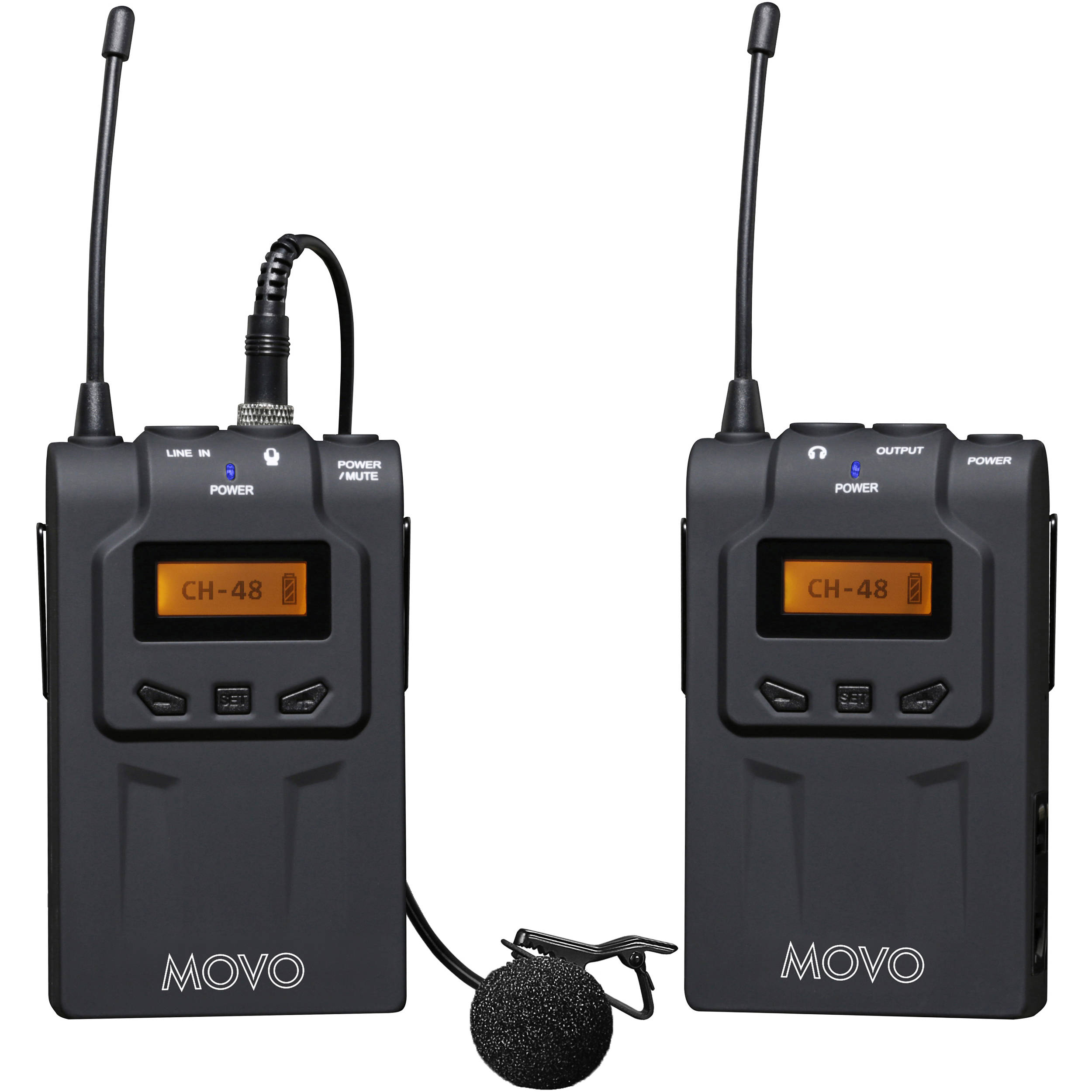 Movo Photo Wmic70 Camera Mount Wireless Omni Lavalier Wmic70 B H