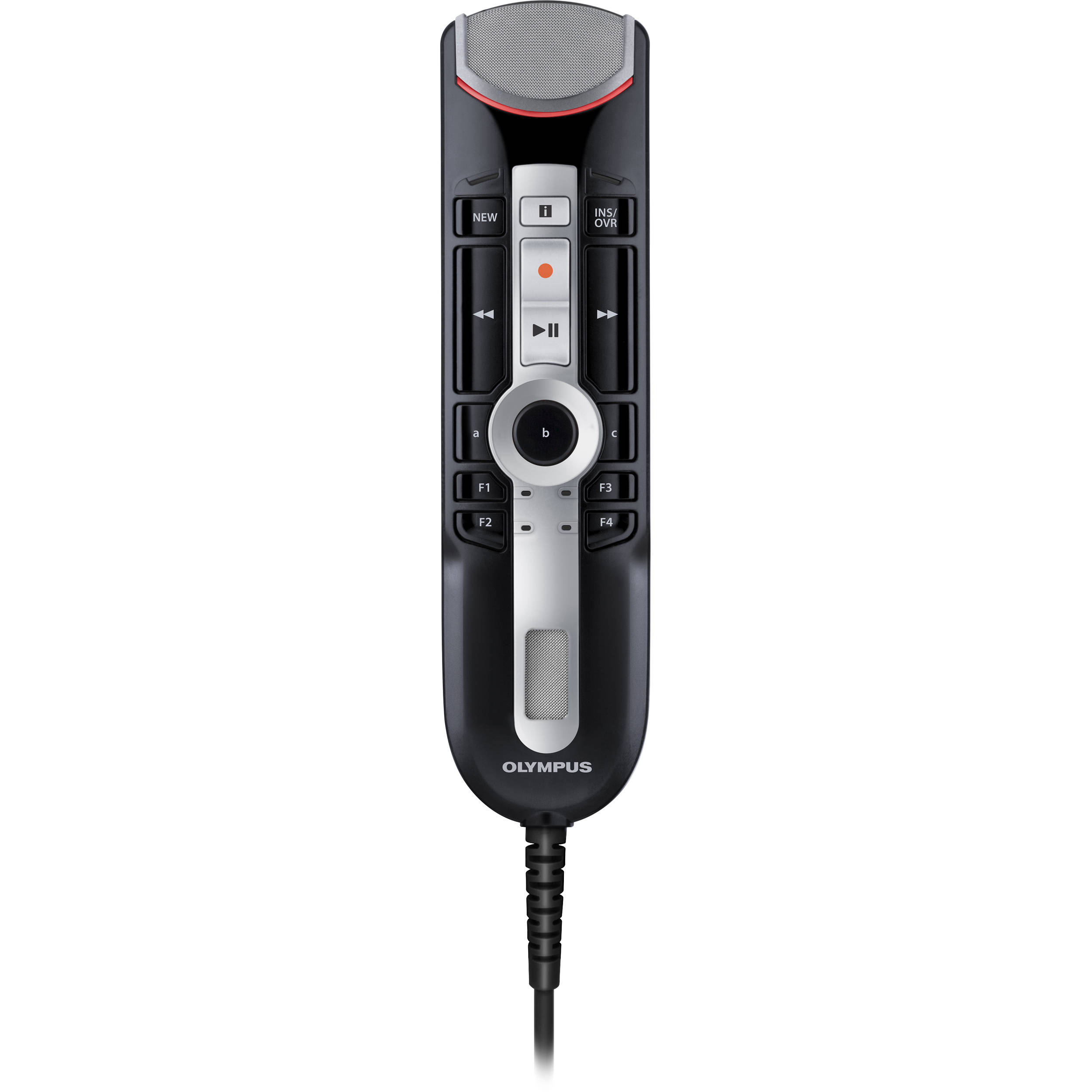 Olympus RM-4010P RecMic II USB Professional PC-Dictation Microphone with Push Button Operation