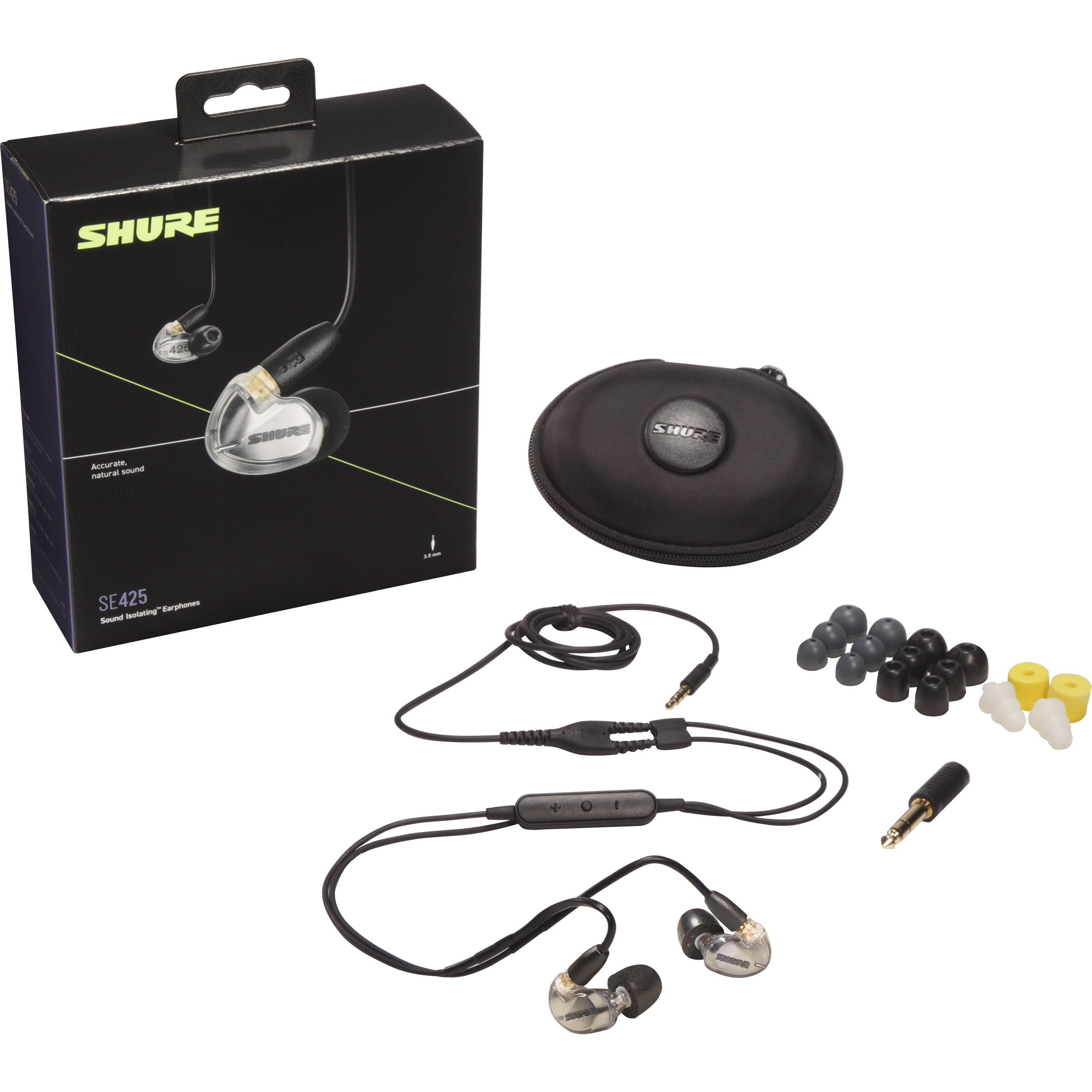 shure noise isolating earbuds