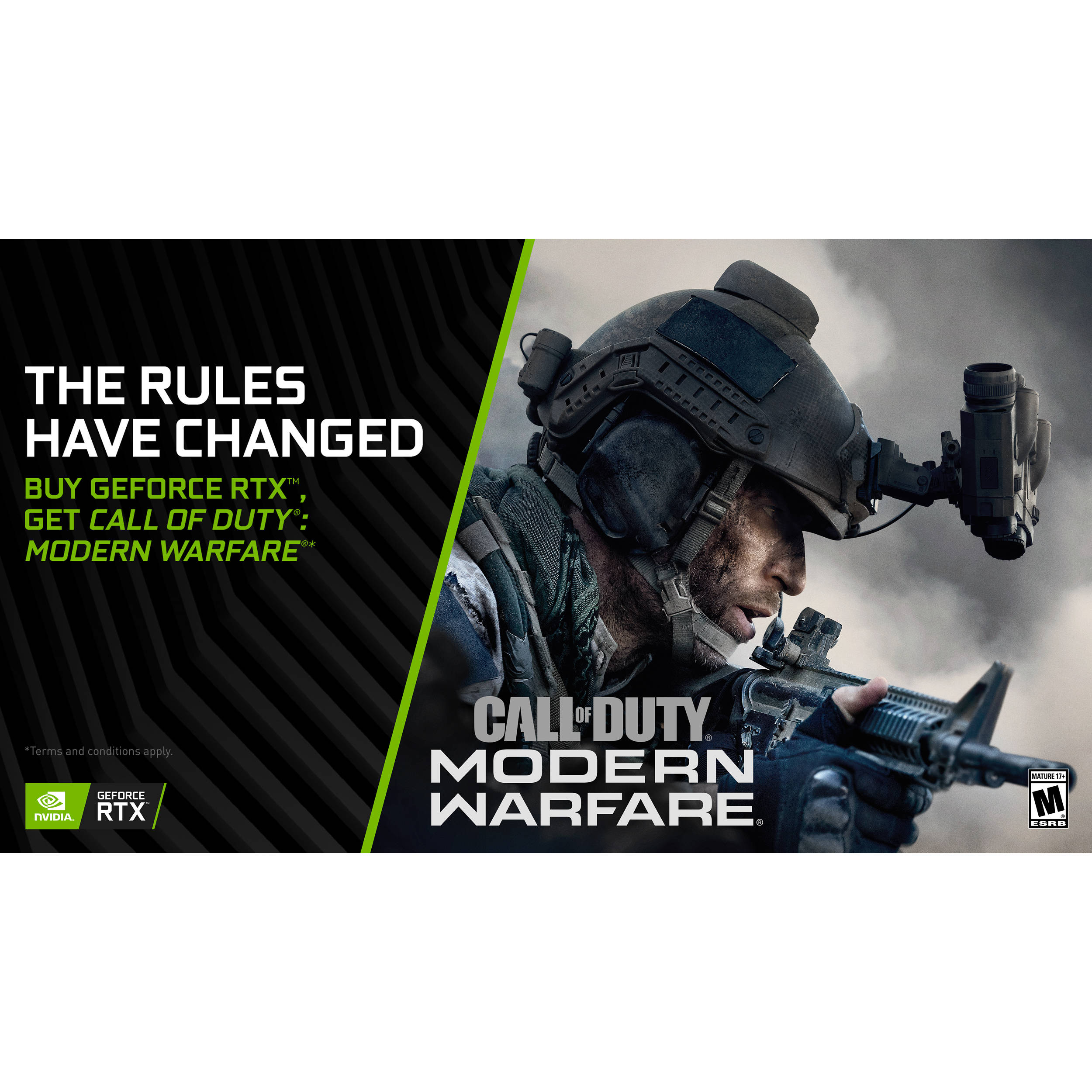 NVIDIA GeForce RTX Call of Duty: Modern Warfare Bundle - 