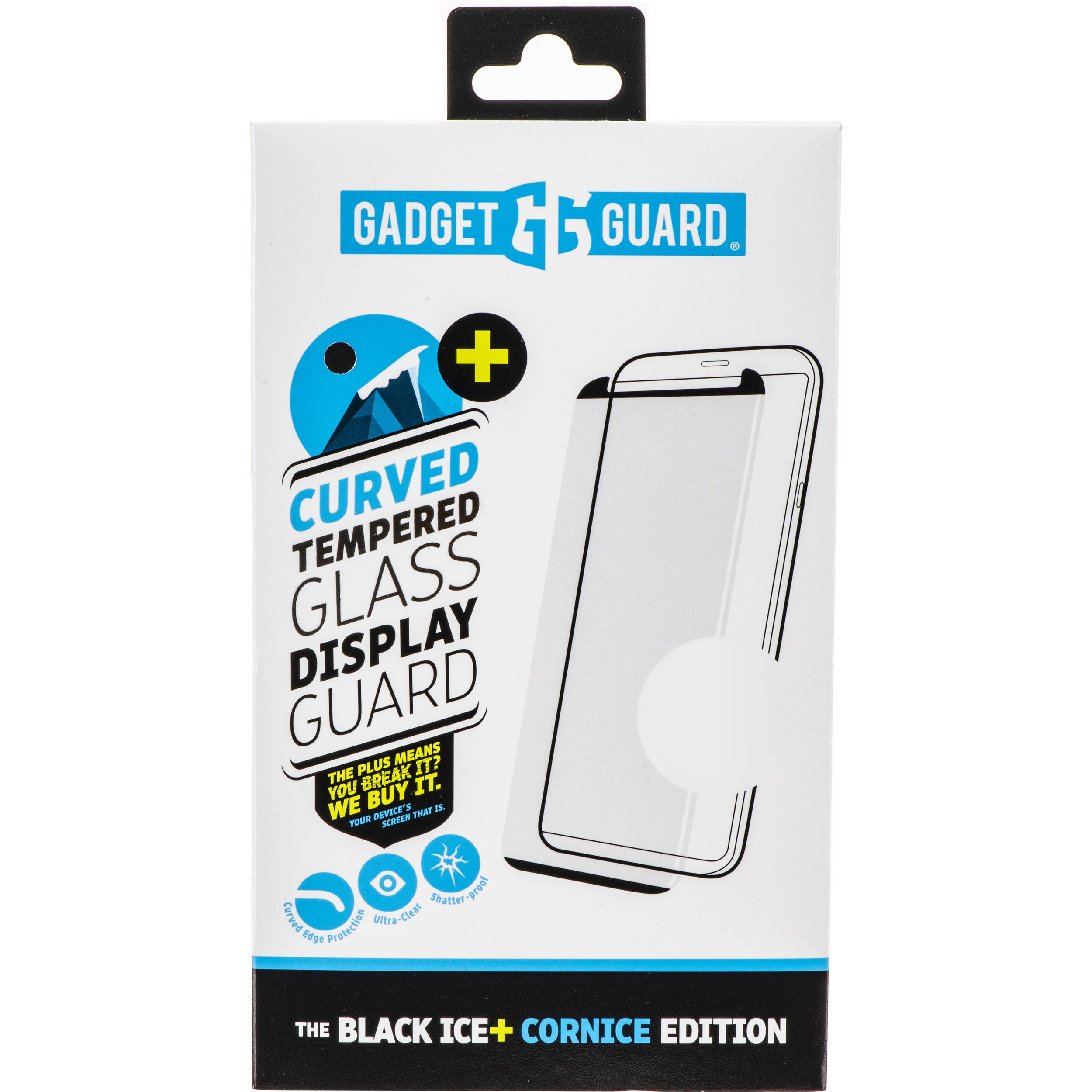 Gadget Guard Black Ice Cornice Curved Glass Vtbipcc228ap02a B H