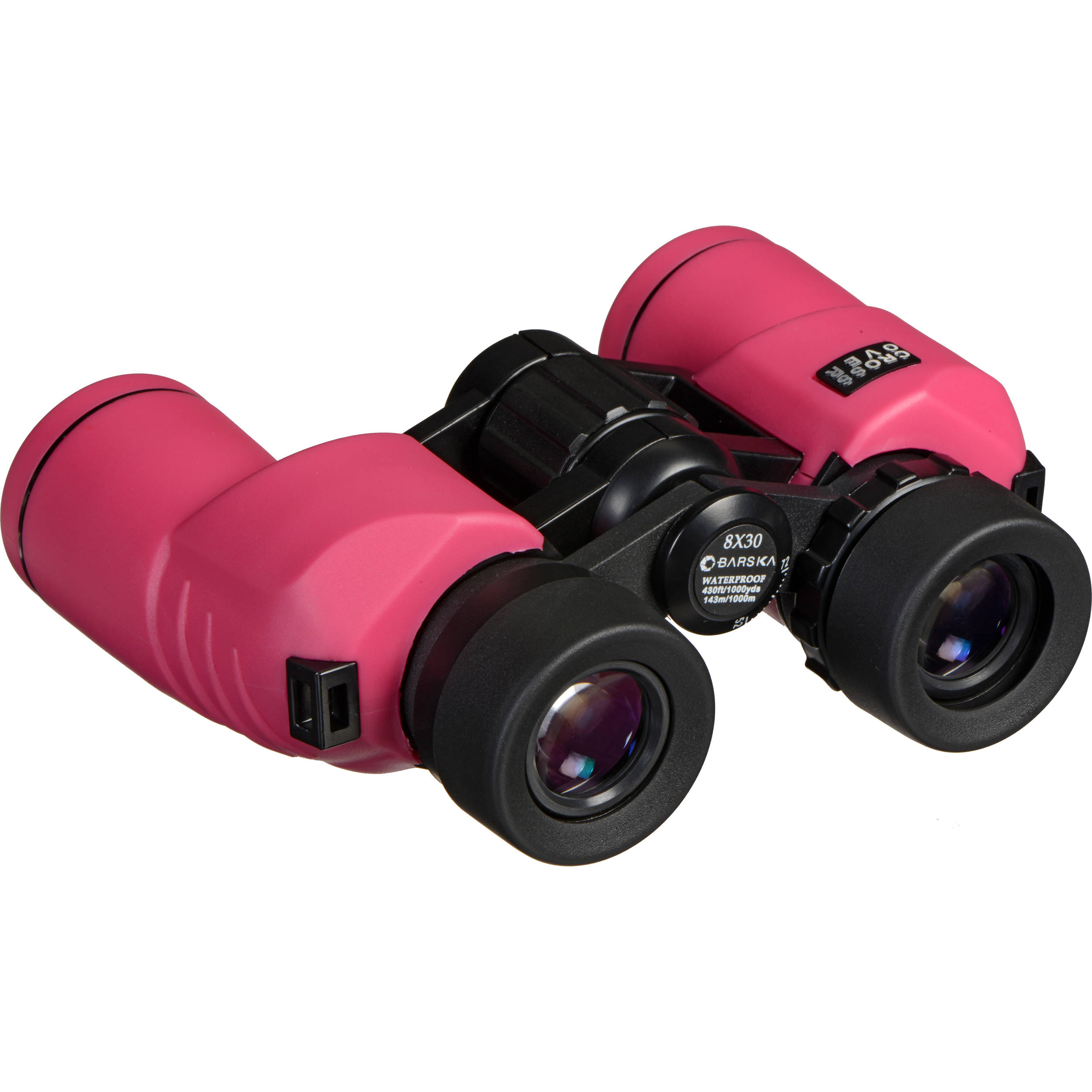 pink binoculars