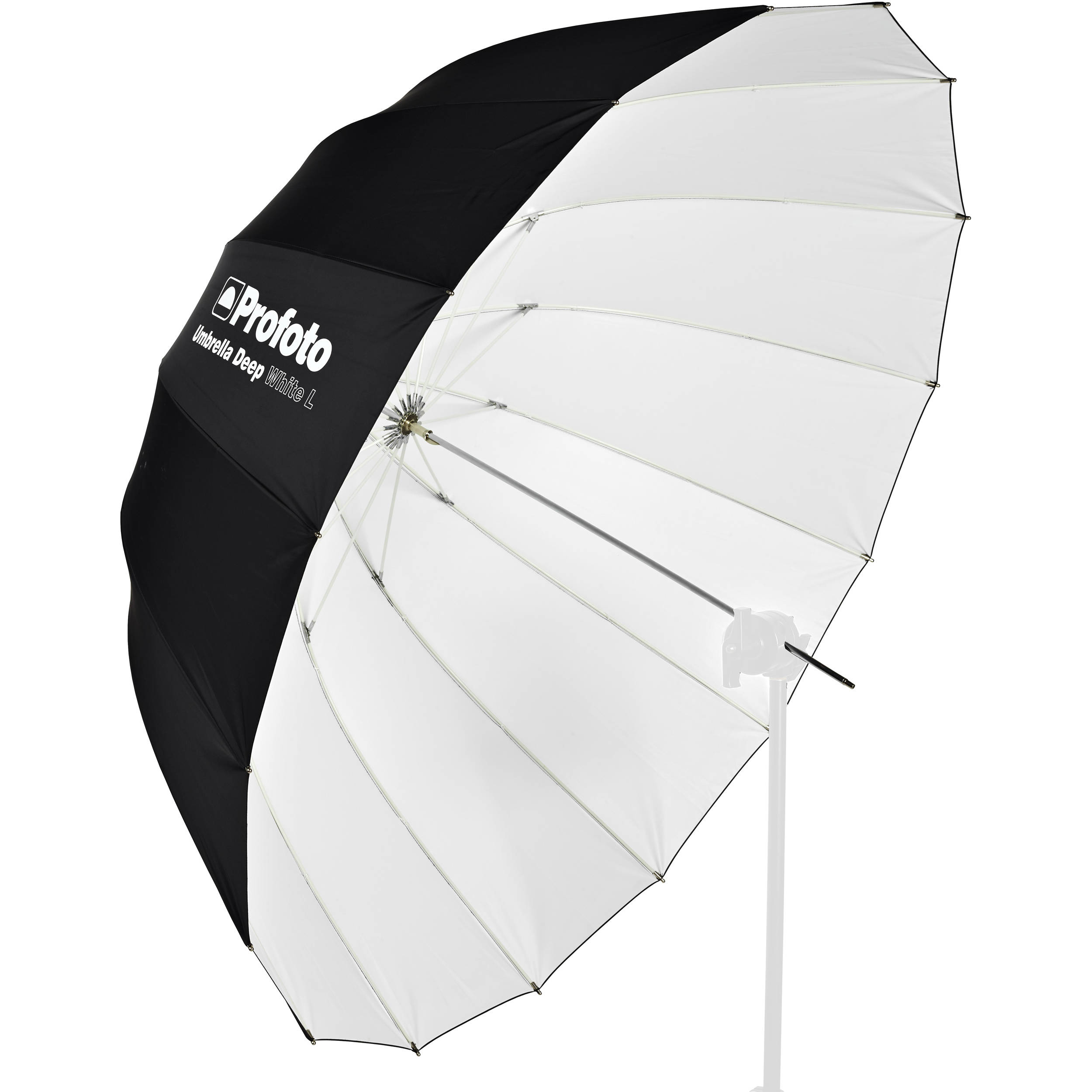 large white umbrella