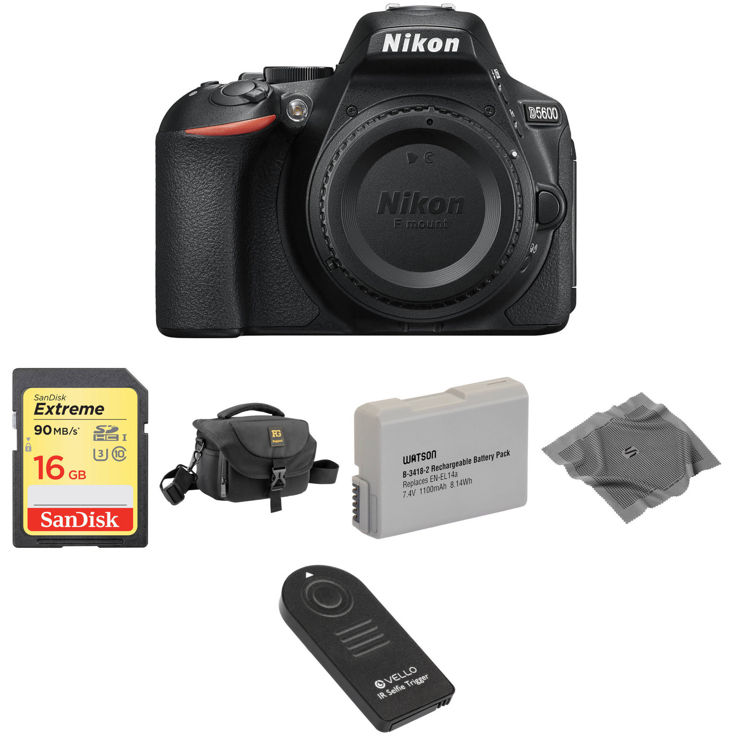 Nikon D5600 DSLR Camera Body Basic Kit Nikon D5600 DSLR Camera Body Basic Kit